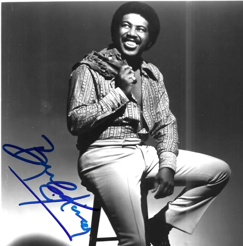 Ben E. King signed 8x10 B&W promo photo, image 2