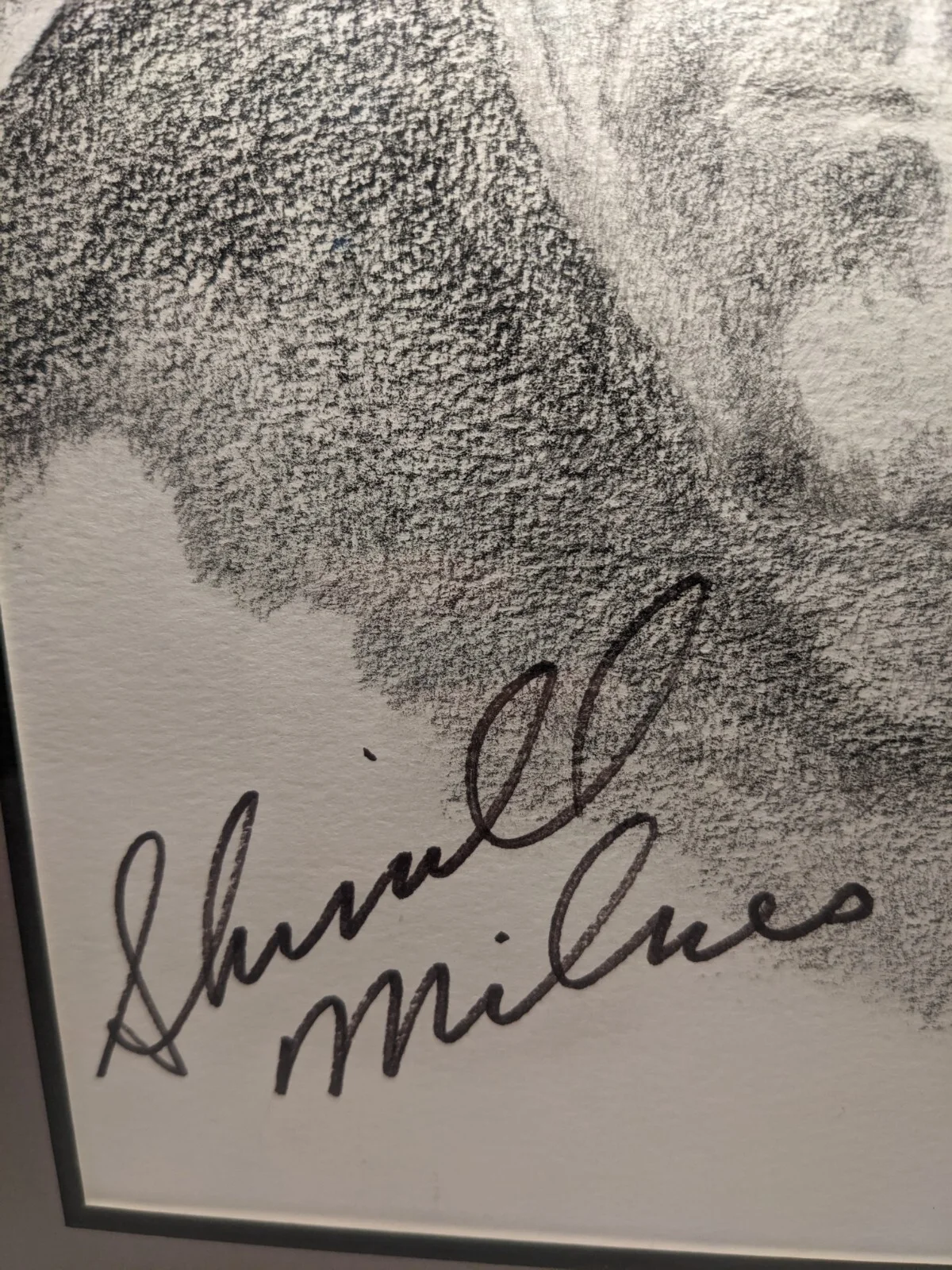 Sherrill Milnes American Opera Singer Signed sketch Autographed ORIGINAL, image 2