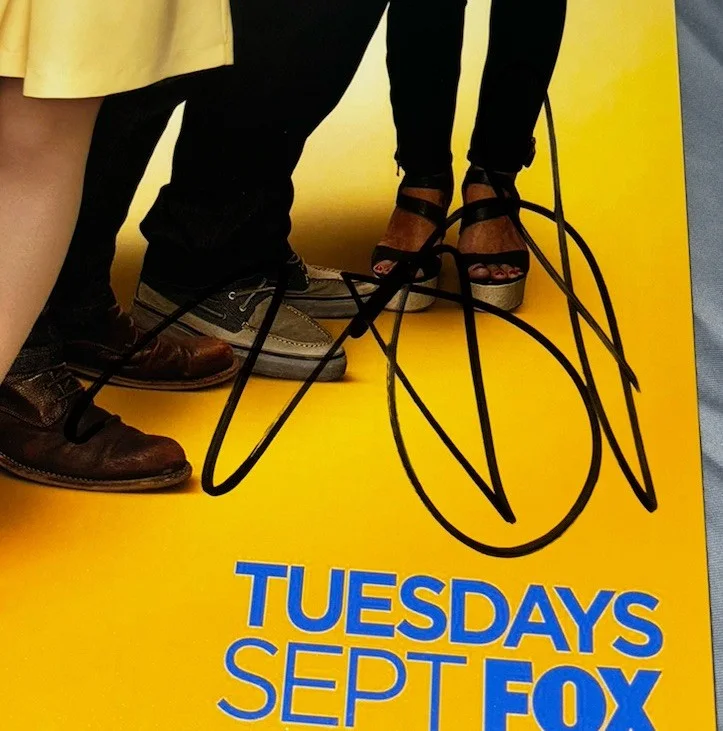 Zooey Deschanel Signed 12x18 Photo New Girl With Proof, изображение 2