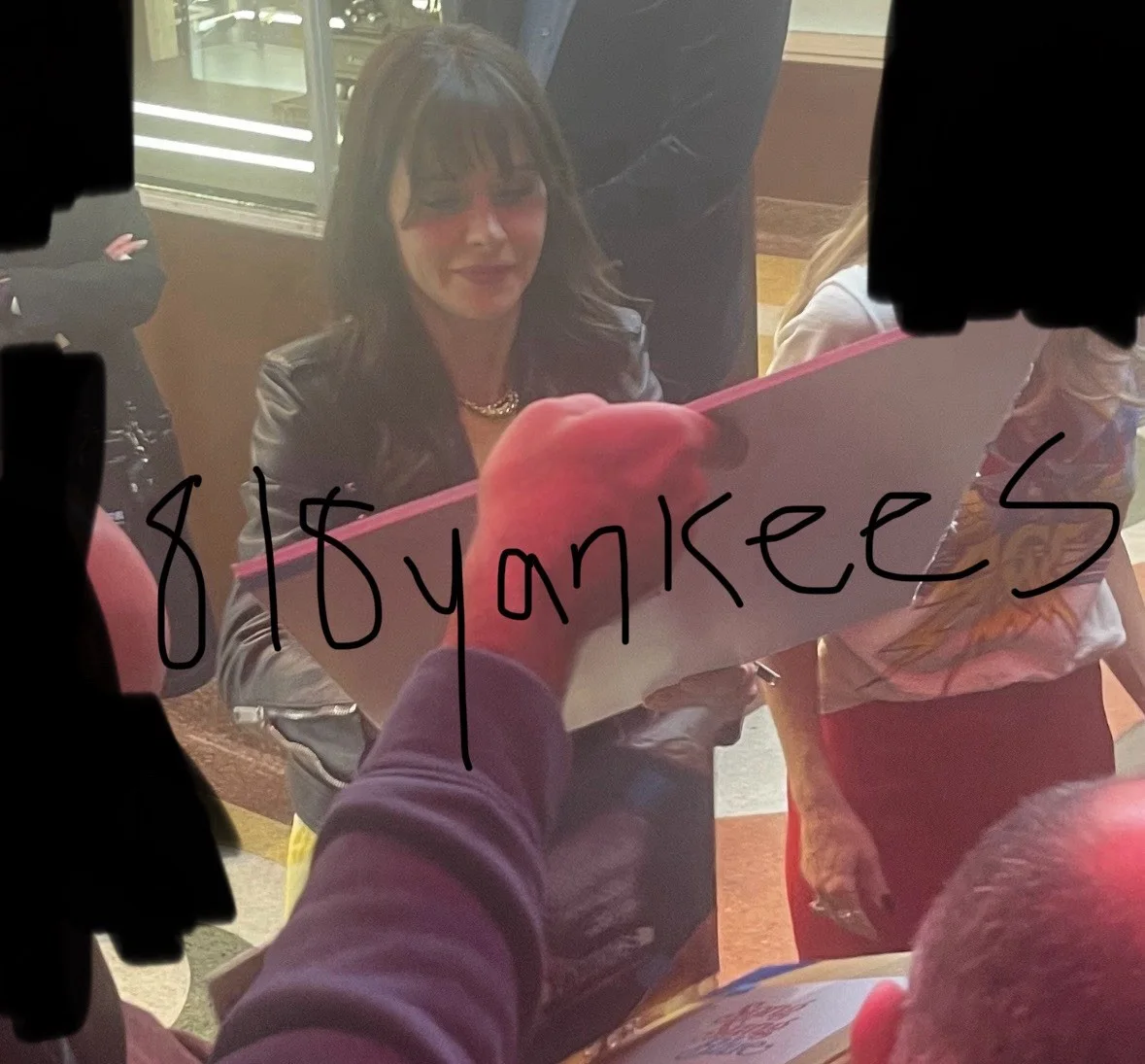 Zooey Deschanel Signed 12x18 Photo New Girl With Proof, изображение 4