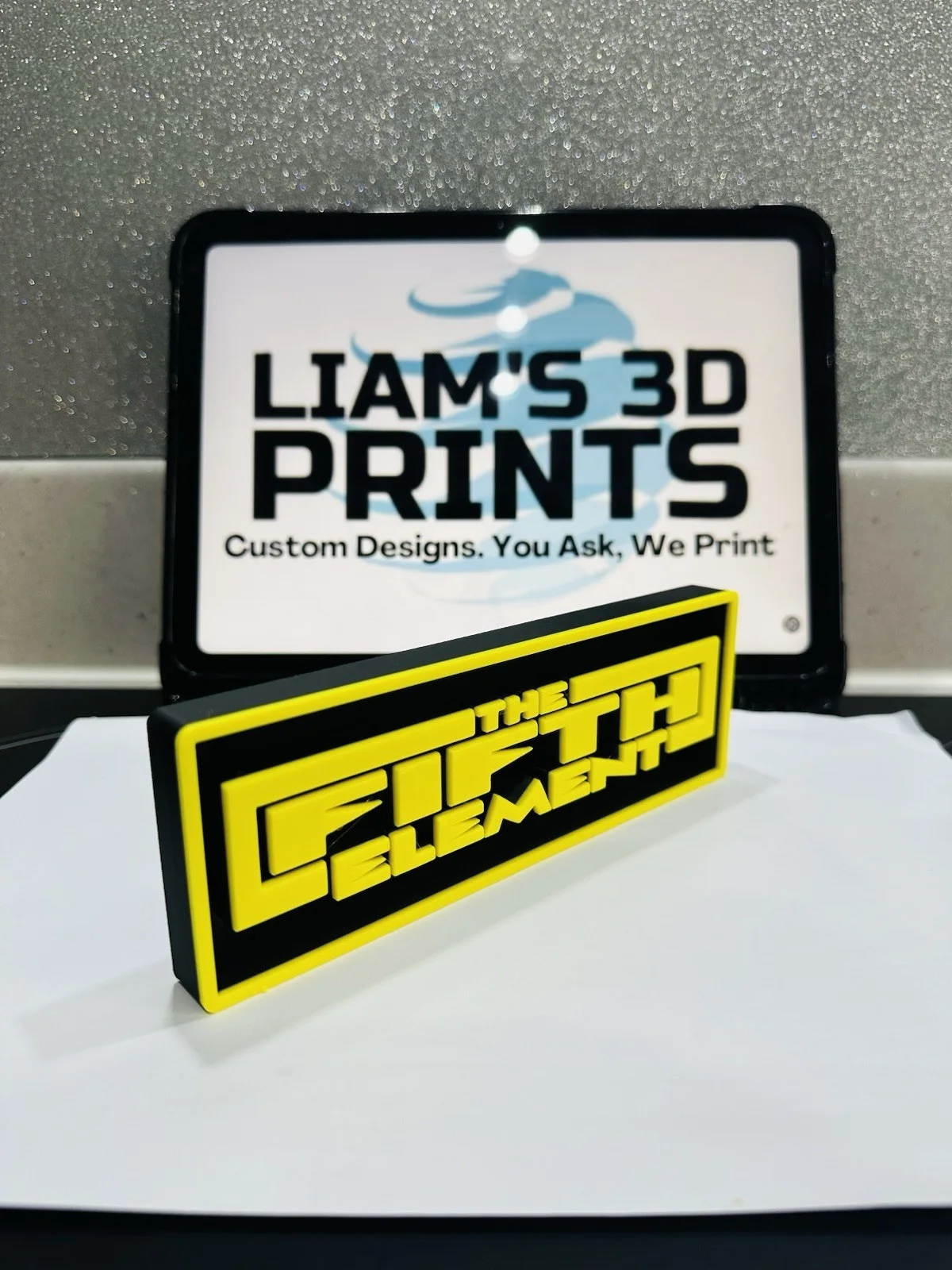 Decorative The Fifth Element Film Logo Sign Display Cinema s17.5cm L22cm, image 3