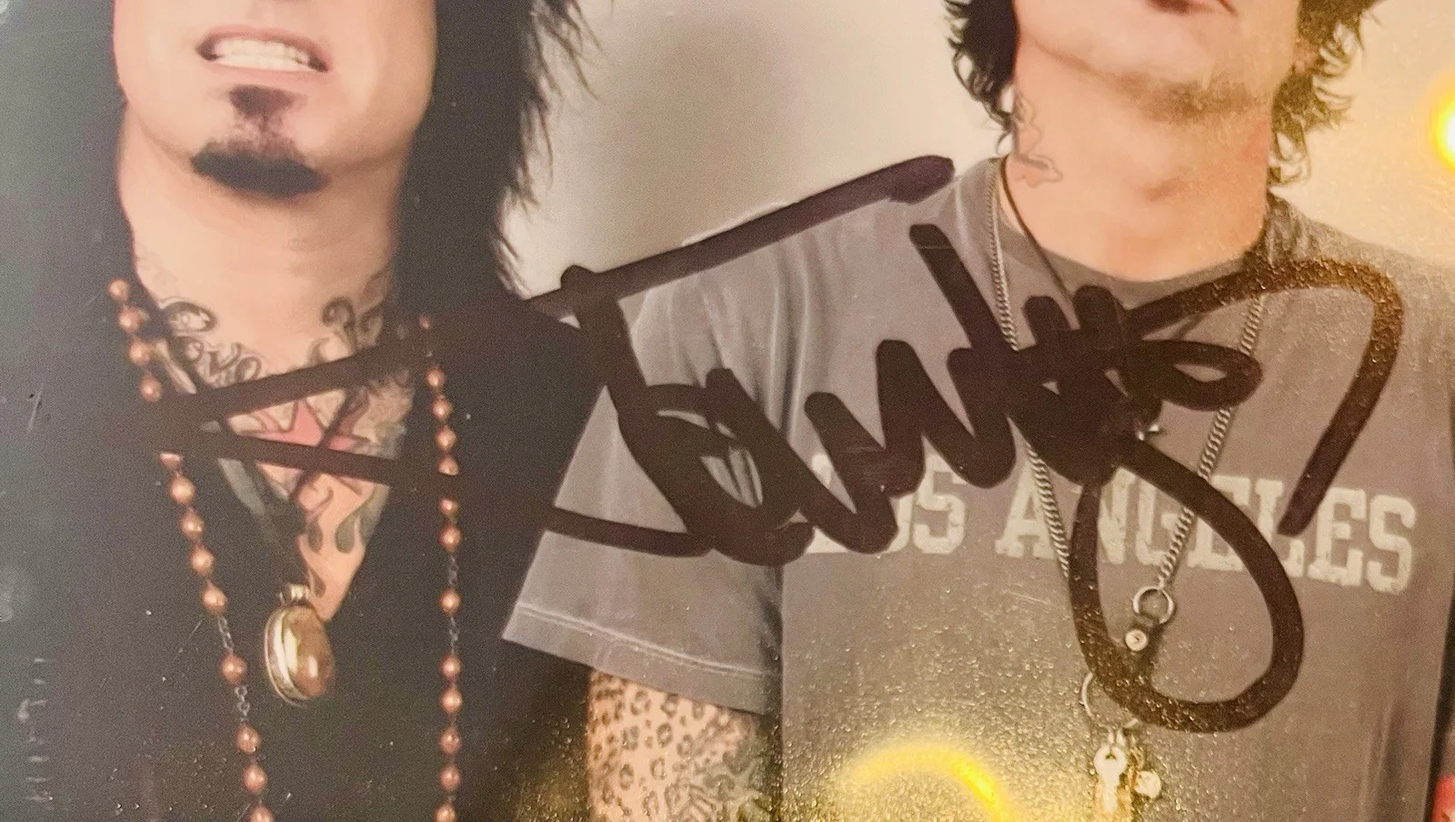 Tommy Lee Motley Crue Signed Photo Bold Autograph Beckett Nice, изображение 3