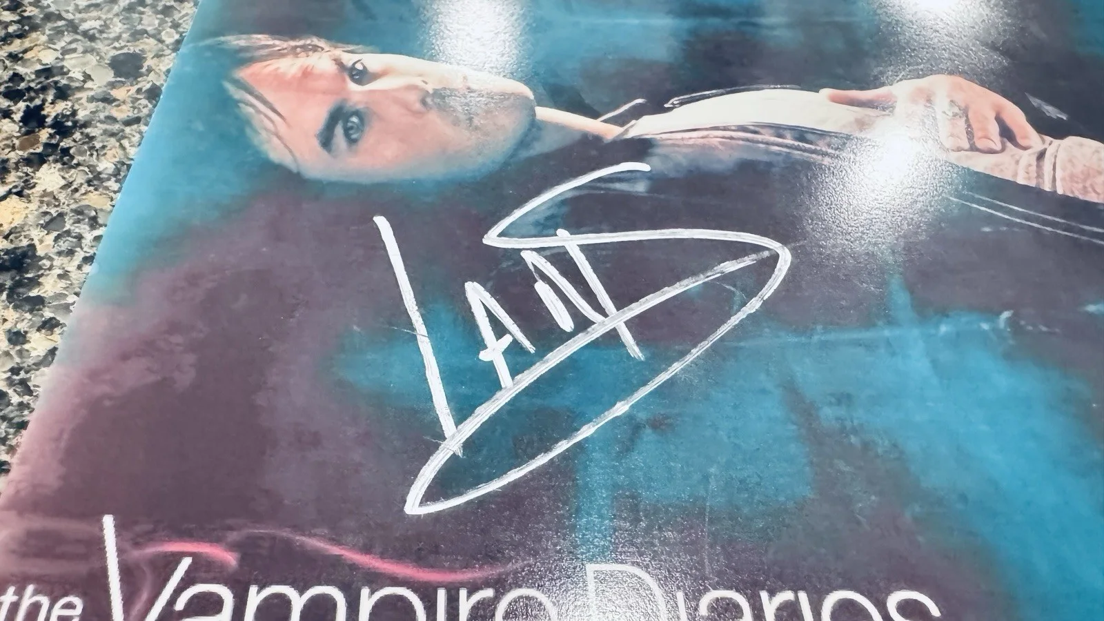 Autographed Ian Somerhalder Vampire Diaries Sexy 8 x 10 Photo Signed, image 2