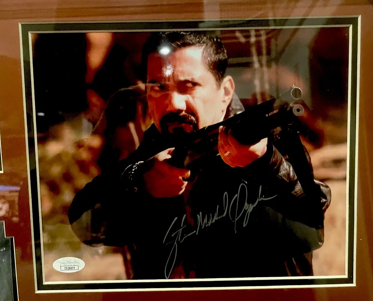 Steven Michael Quezada Signed “Breaking Bad” Photo & Replica Prop Display JSA, image 4