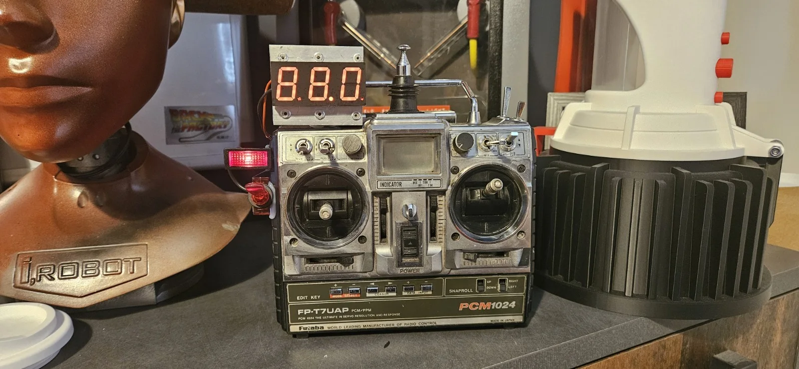 Back To The Future Remote Control Doc Brown Movie Film Prop Delorean 88.0mph, изображение 5