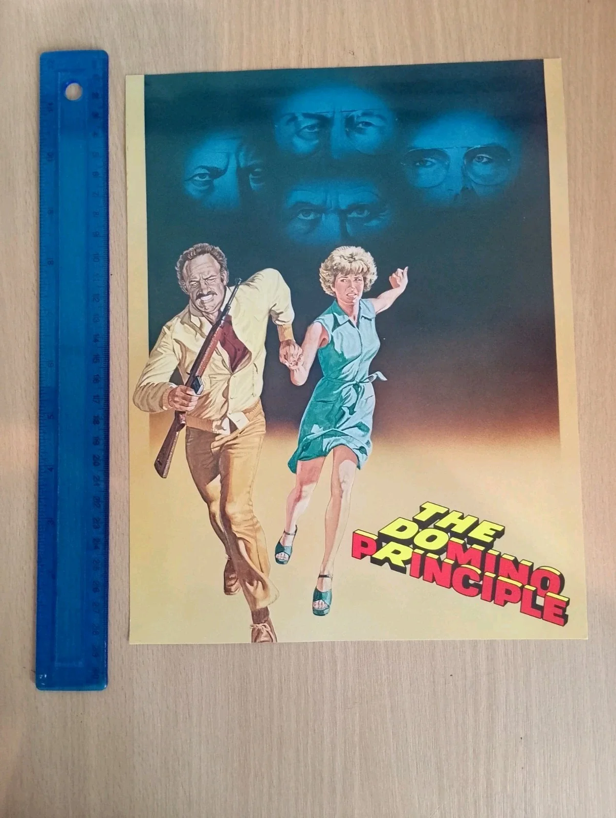 The Dominoe Principle Gene Hackman - Movie Memorabilia Poster Photo Synopsis, изображение 2