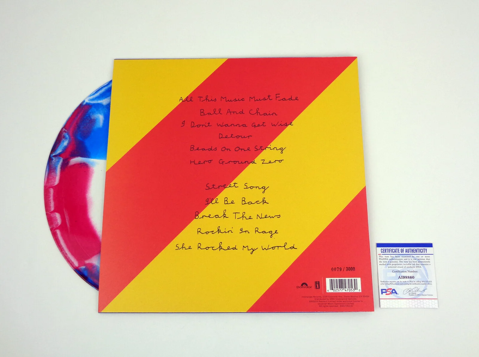 The Who — The Who Entire Band Signed Autograph Who Limited Vinyl Record Album PSA/DNA COA, изображение 2