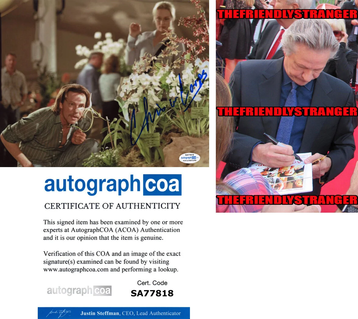 CHRIS COOPER — Chris Cooper signed "ADAPTATION" 8x10 Photo AUTOGRAPHED a PROOF Oscar ACOA COA