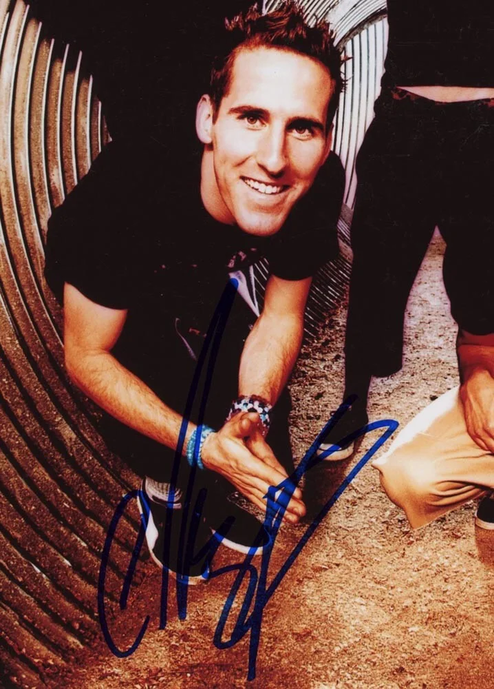 CHUCK COMEAU — Chuck Comeau signed "SIMPLE PLAN" 8x10 Photo PROOF d AUTOGRAPH Drummer ACOA COA, изображение 4