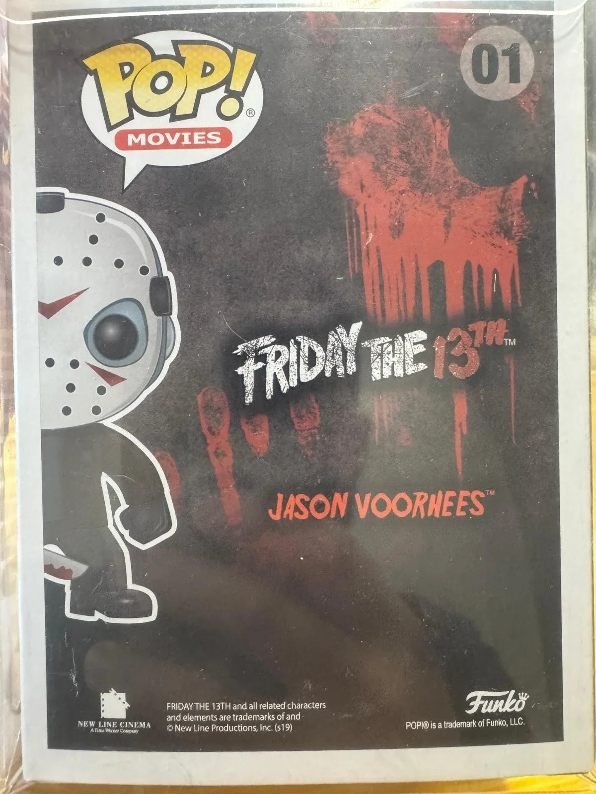 Jason Funko Pop Signed Ari Lehman Autographed Friday the 13th Beckett COA (New, изображение 4