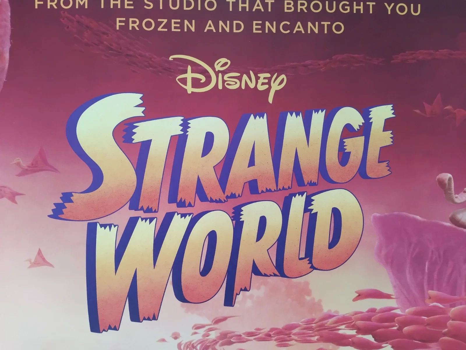 Strange World original movie 2022 poster UK quad, image 2