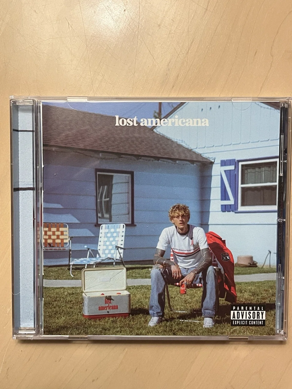 Machine Gun Kelly MGK Lost Americana Exclusive CD With SIGNED insert! In Hand!!, изображение 3