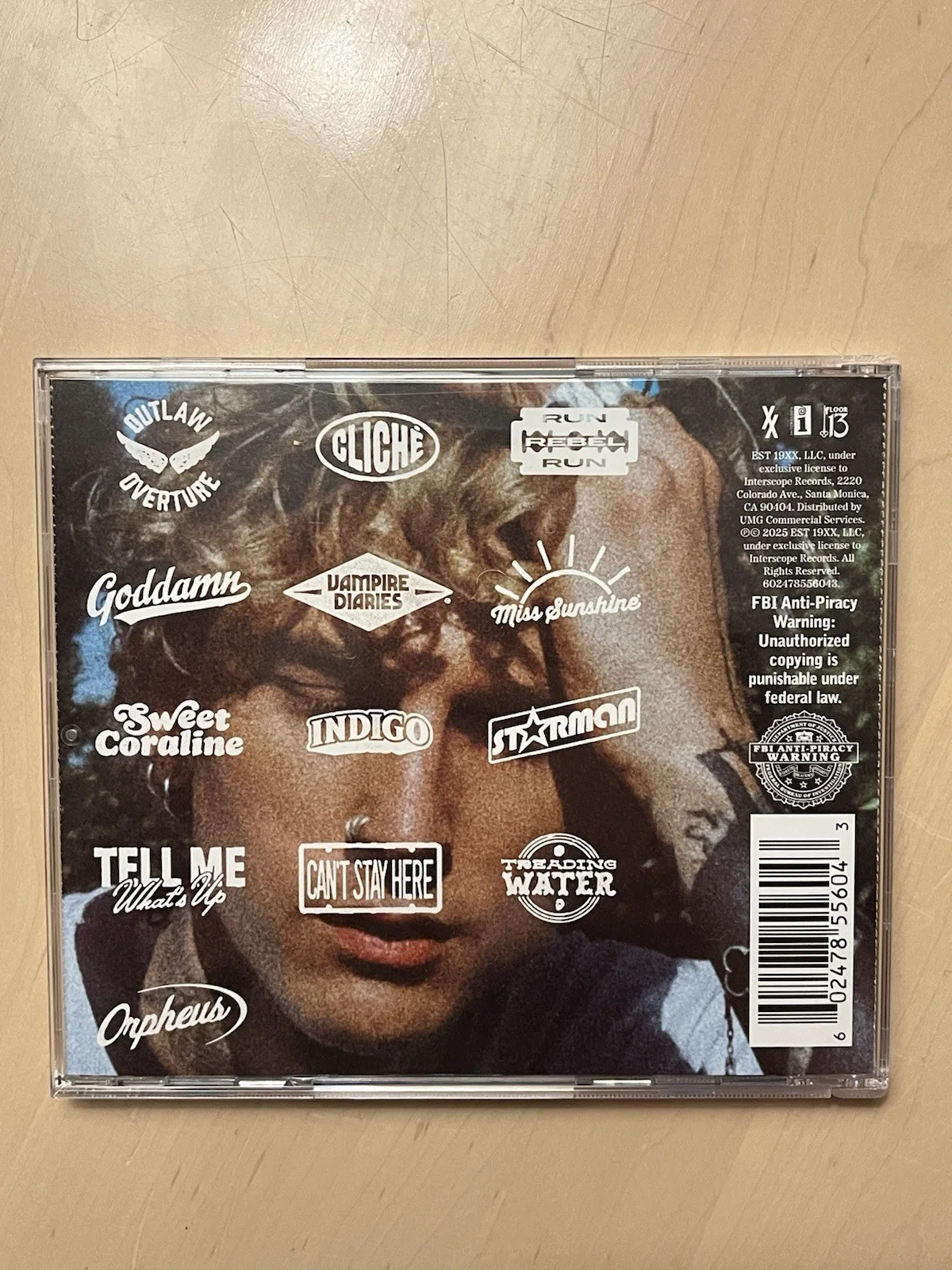 Machine Gun Kelly MGK Lost Americana Exclusive CD With SIGNED insert! In Hand!!, изображение 4