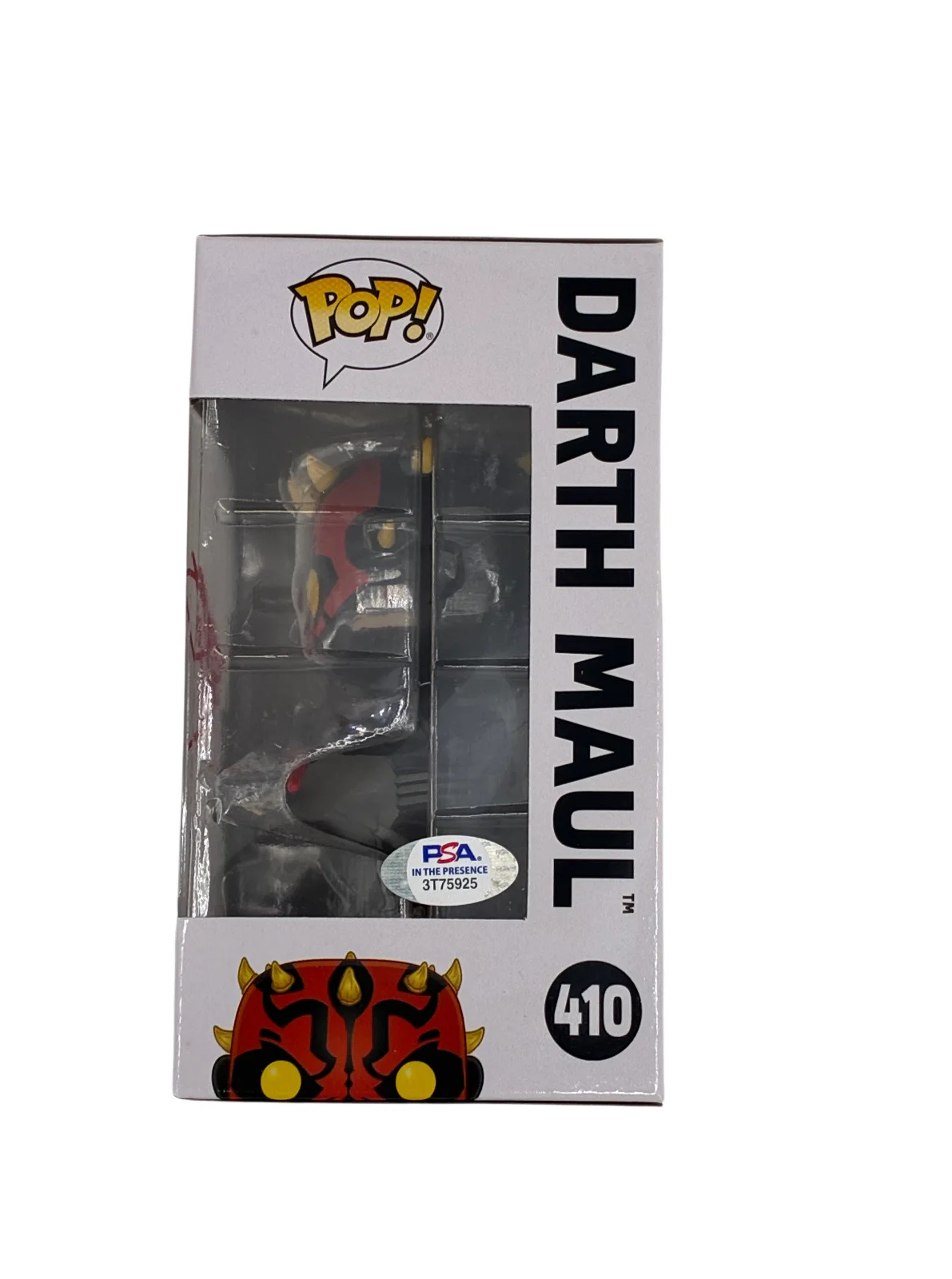 Ray Park — Ray Park Signed Autographed Star Wars Darth Maul Funk Pop 410 PSA COA, изображение 2