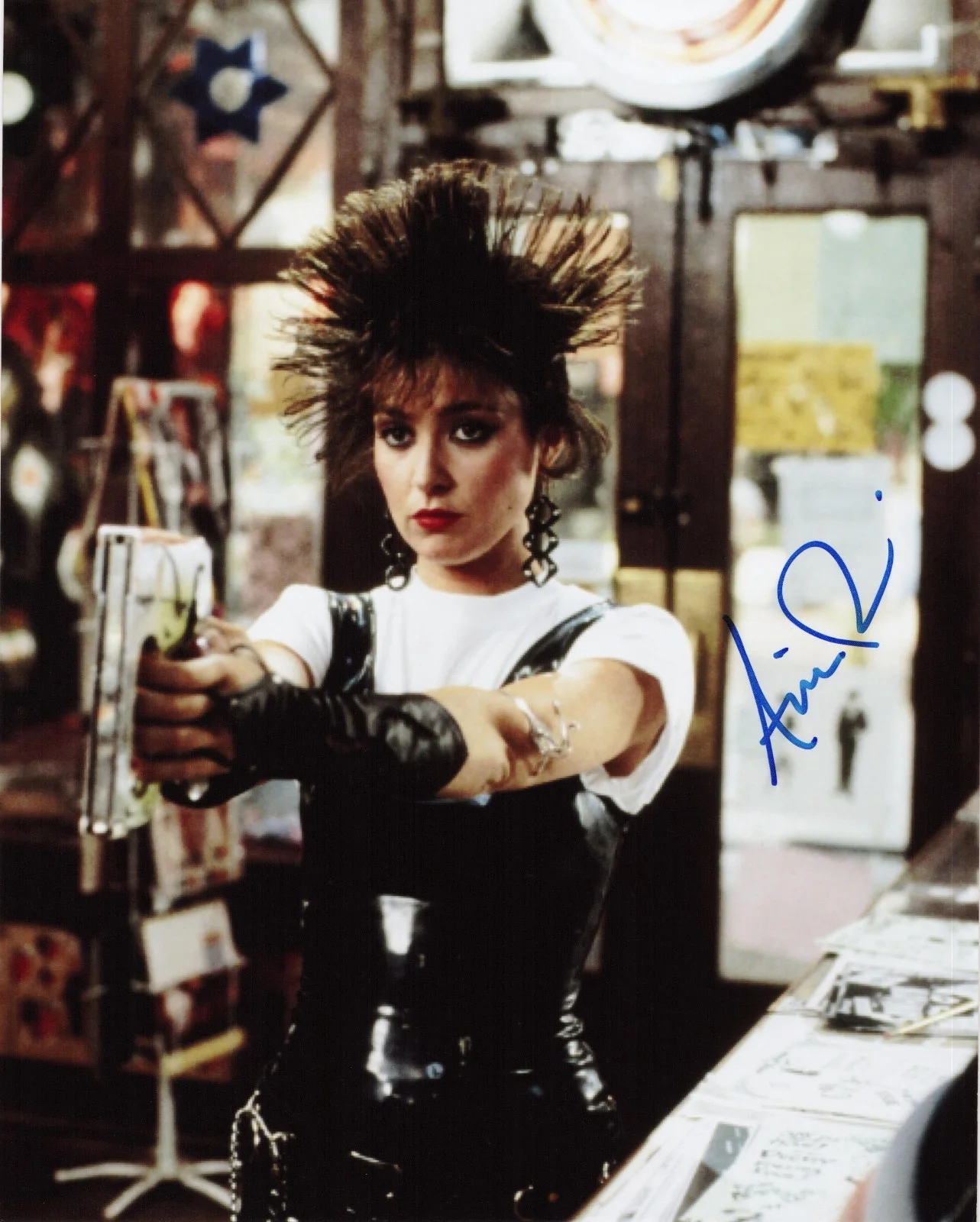 Anne Potts — Annie Potts signed autographed 8x10 Photo Iona 1986 Pretty in Pink