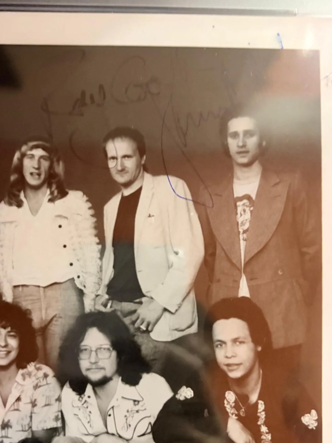 ELTON JOHN, COOPER, NEWTON, JOHNSTONE, PASSARELLI, POPE, QUAYE — THE ELTON JOHN BAND SIGNED AUTOGRAPHED 8X10 PHOTO ENCAPSULATED ROCKETMAN PSA COA, изображение 5
