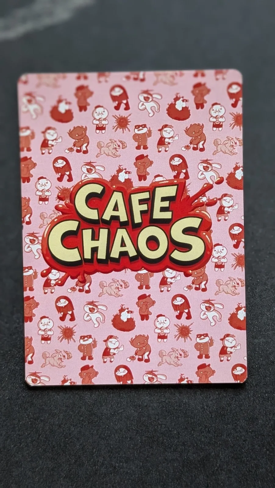 TheOdd1sOut — Odd 1s Ones Out Cafe Chaos Cannonball James Kickstarter Autographed Signed Card, image 2