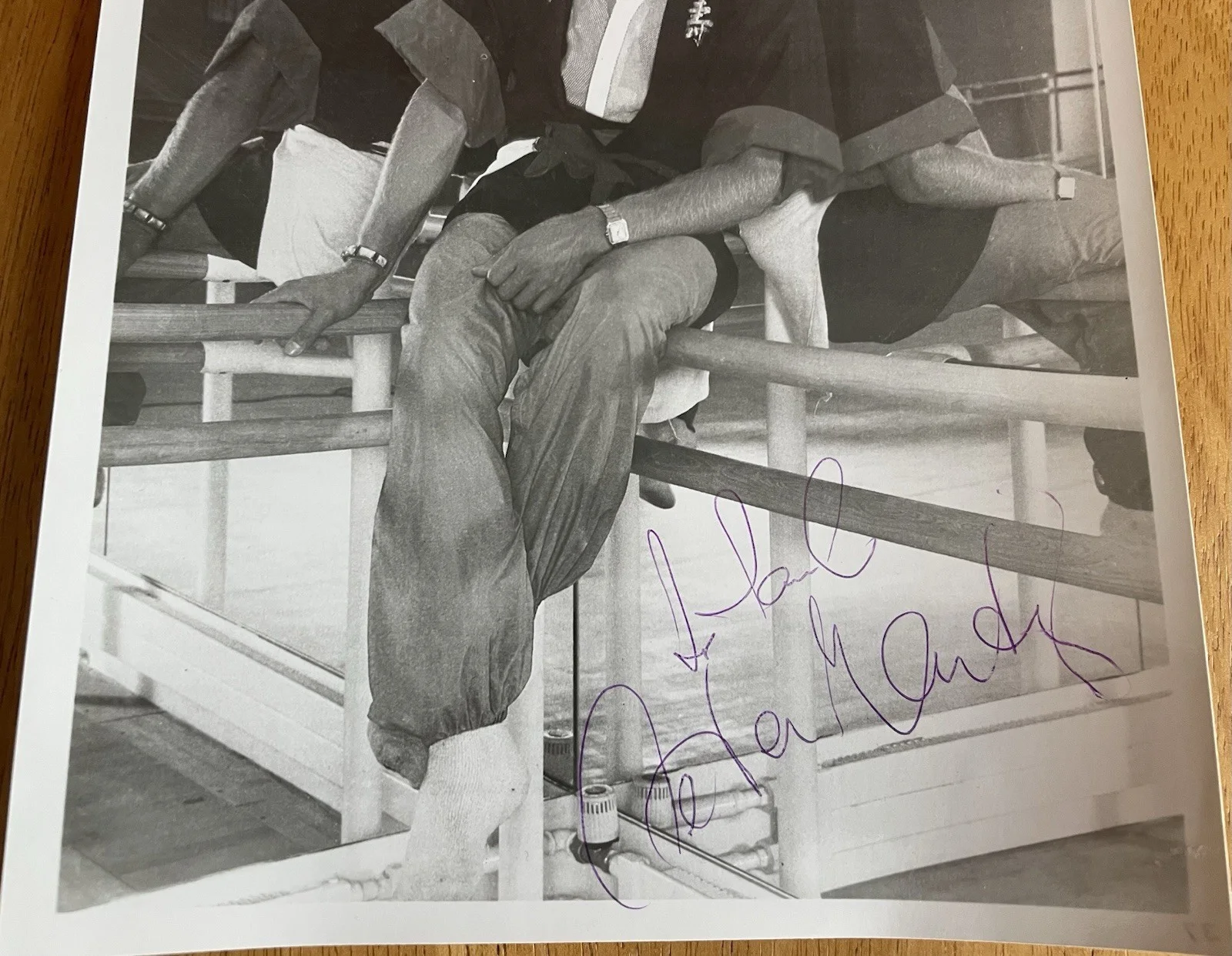 Danish Ballet Dancer Peter Martins Autographed Photo, image 3