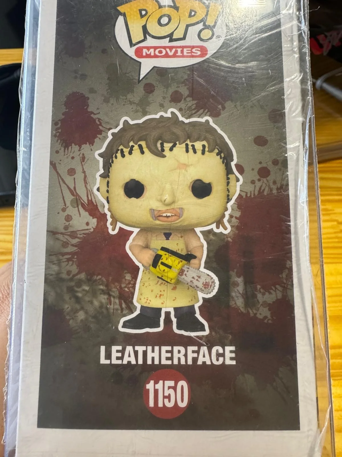 Leatherface Funko Pop Signed Mark Burnham Autographed Horror Beckett COA (New), изображение 3