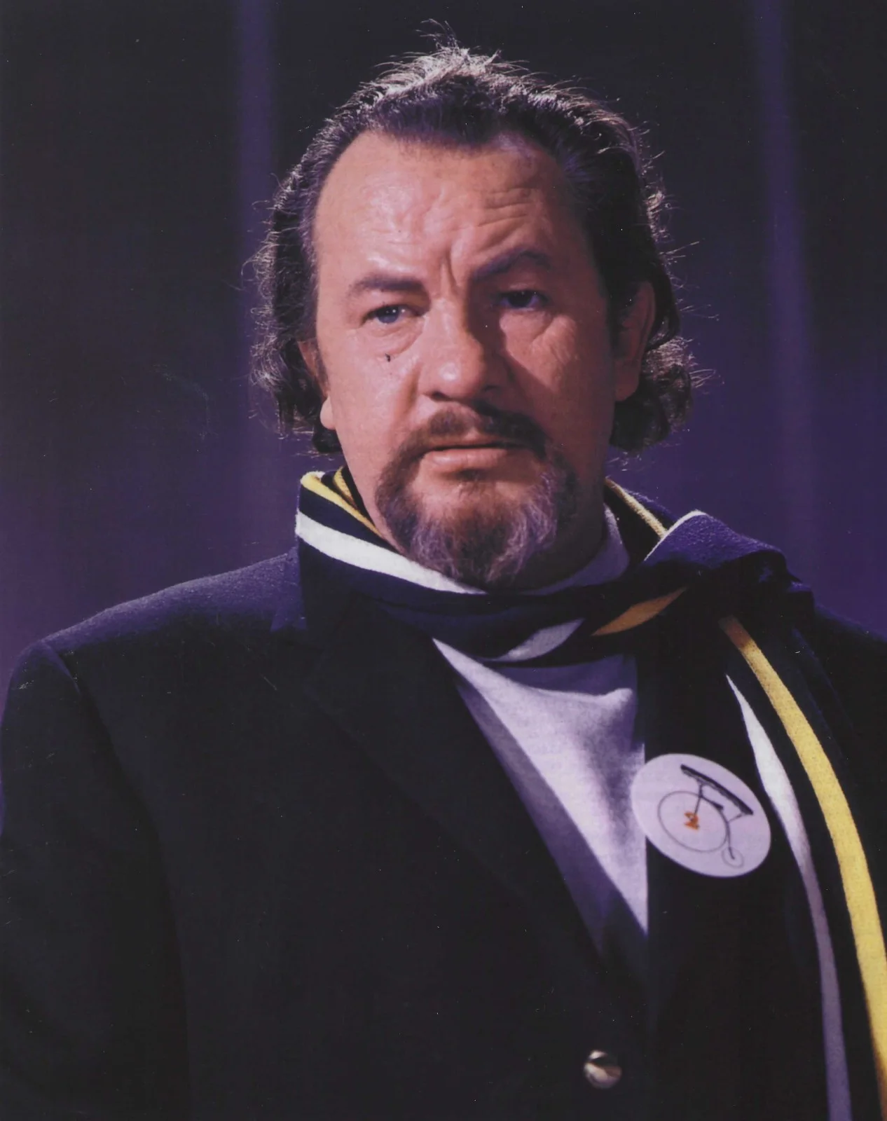 Leo McKern — The PRISONER Leo McKern as No. 2 8x10 with AUTOGRAPHED envelope, изображение 3