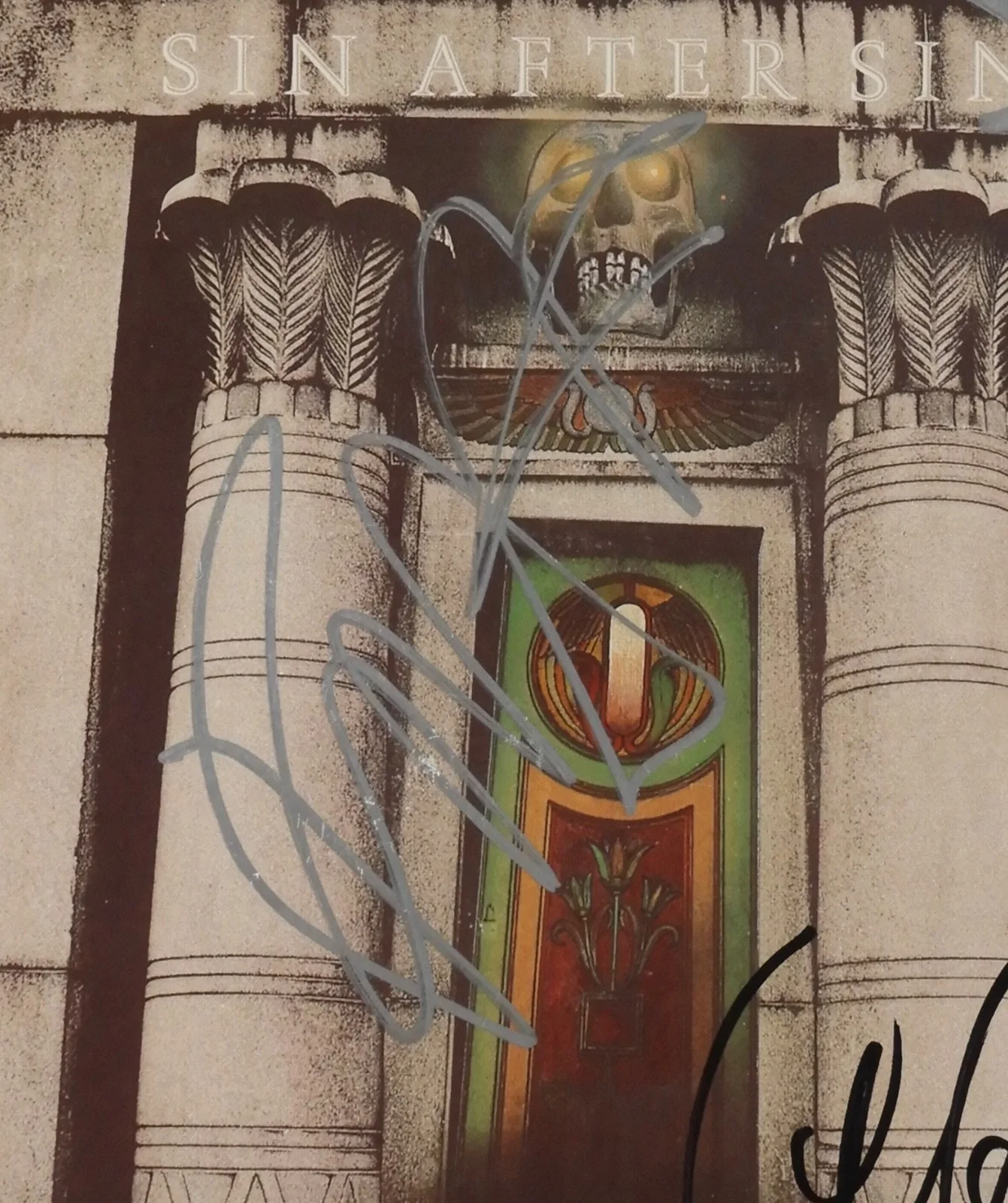 Judas Priest JSA Signed Autograph Record Album Vinyl Sin After Sin, изображение 2
