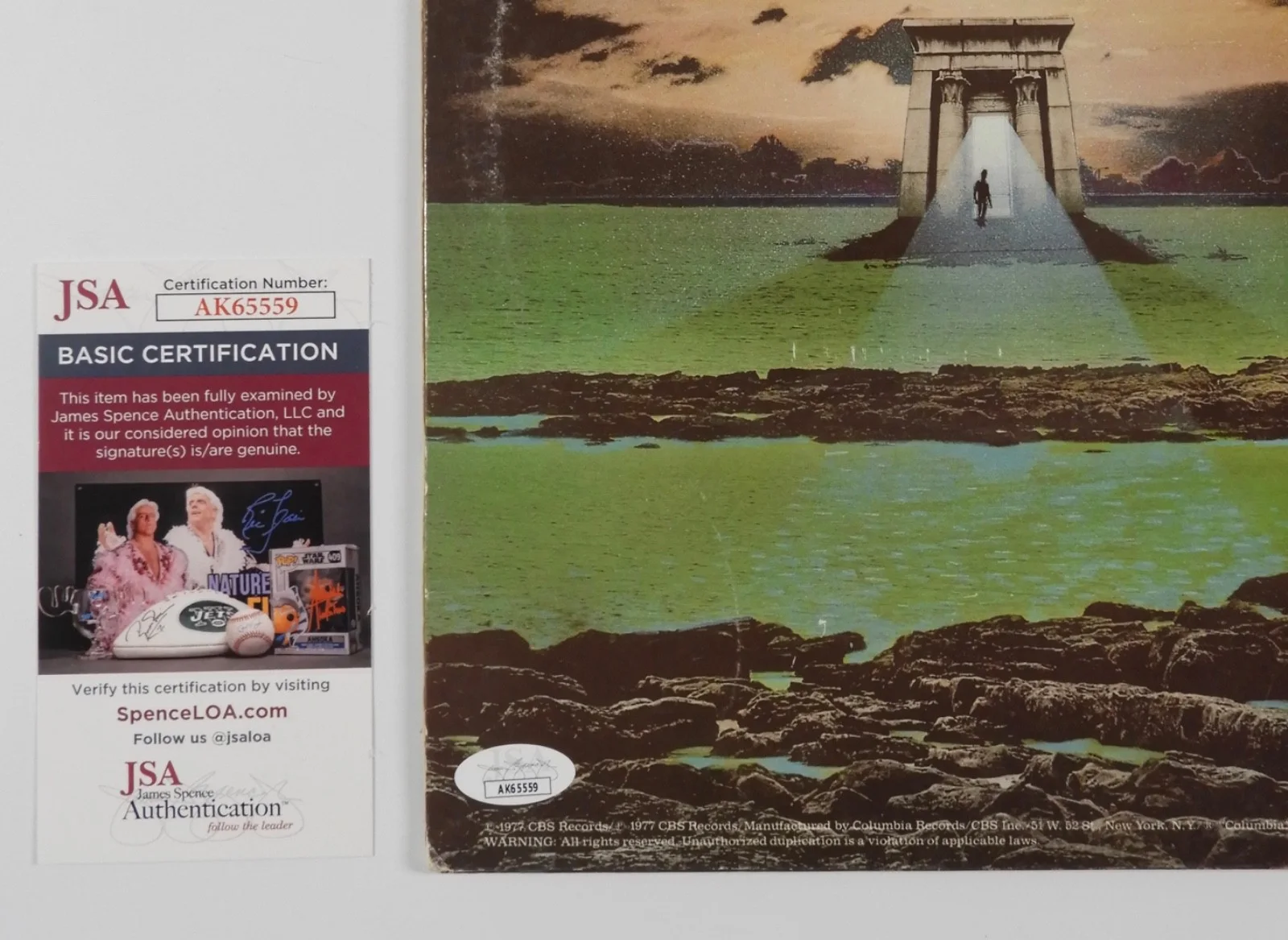 Judas Priest JSA Signed Autograph Record Album Vinyl Sin After Sin, изображение 4