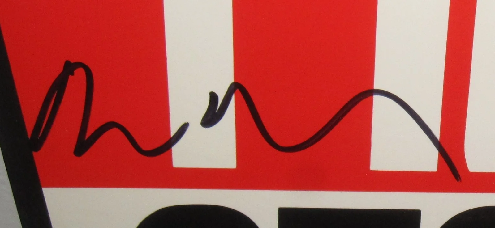 DAVID BYRNE SIGNED TALKING HEADS TRUE STORIES ALBUM VINYL ROCK AUTOGRAPH JSA COA, image 3