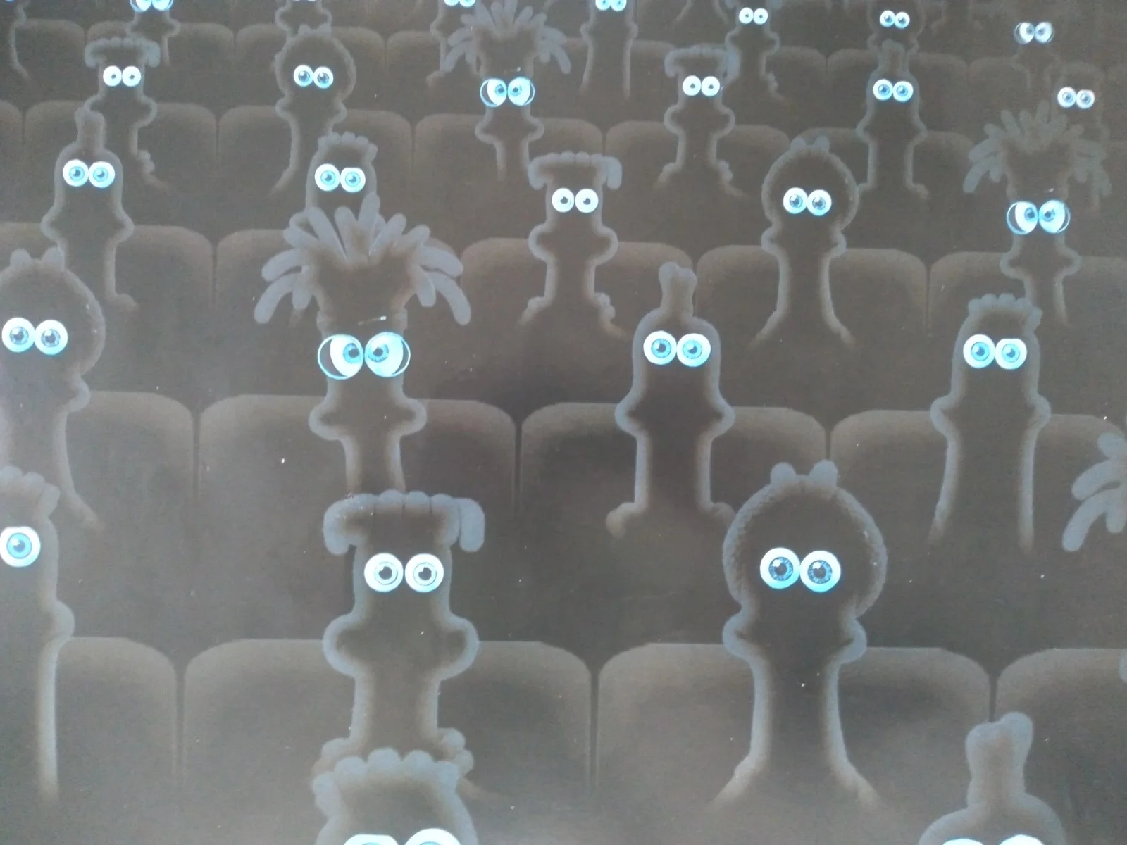 Chicken Run original movie 2000 poster UK quad, image 3
