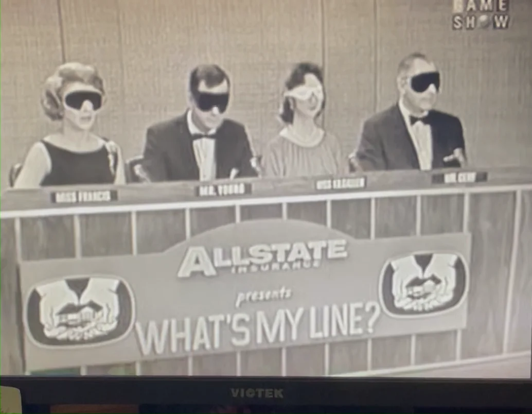 Henry Fonda Sign-In Card WHAT'S MY LINE Quiz Show Mystery Guest 1961, изображение 2