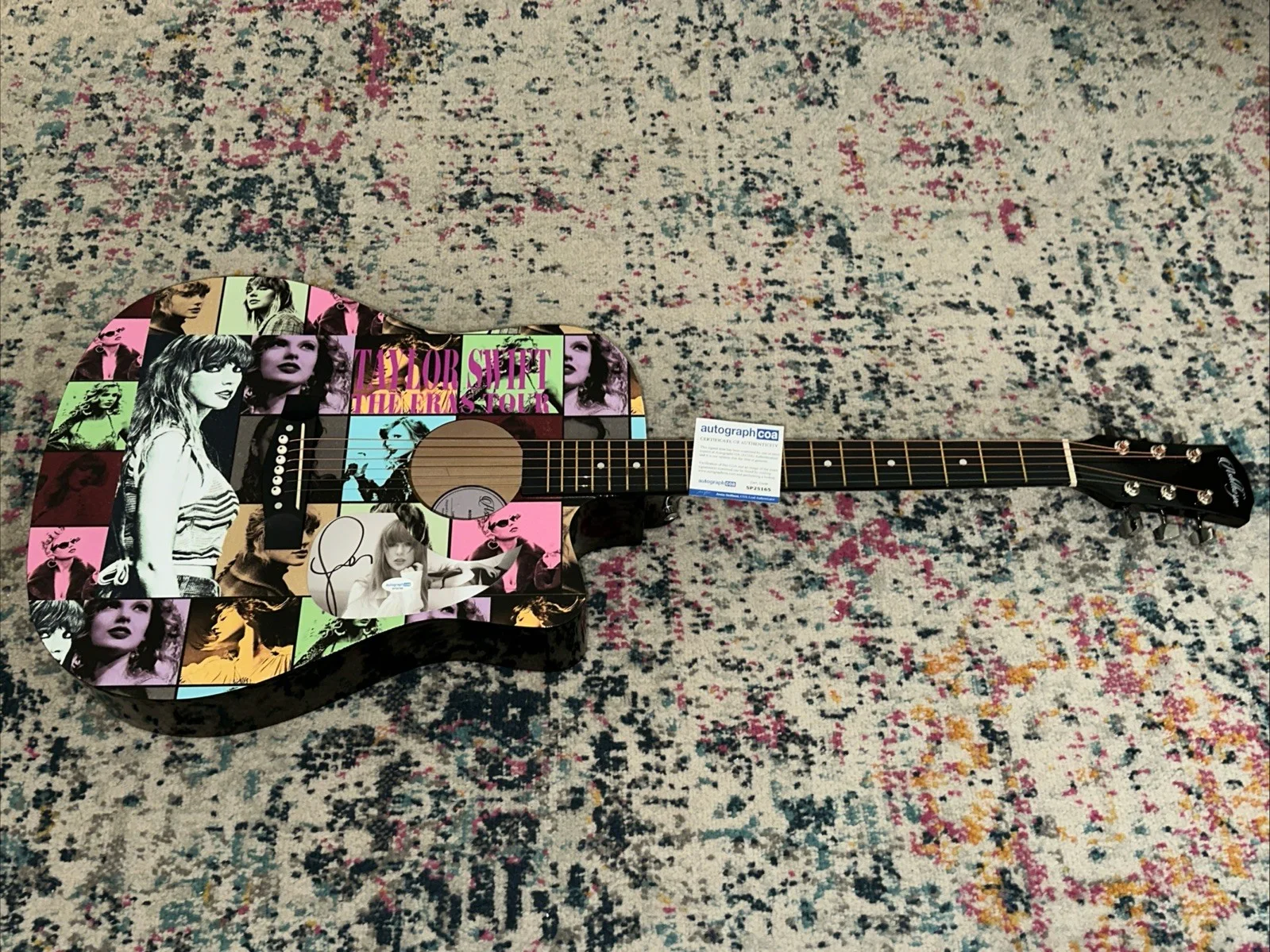 🚨TAYLOR SWIFT Signed CUSTOM FULL SIZE Acoustic Guitar Country ACOA FAST SHIP, изображение 2