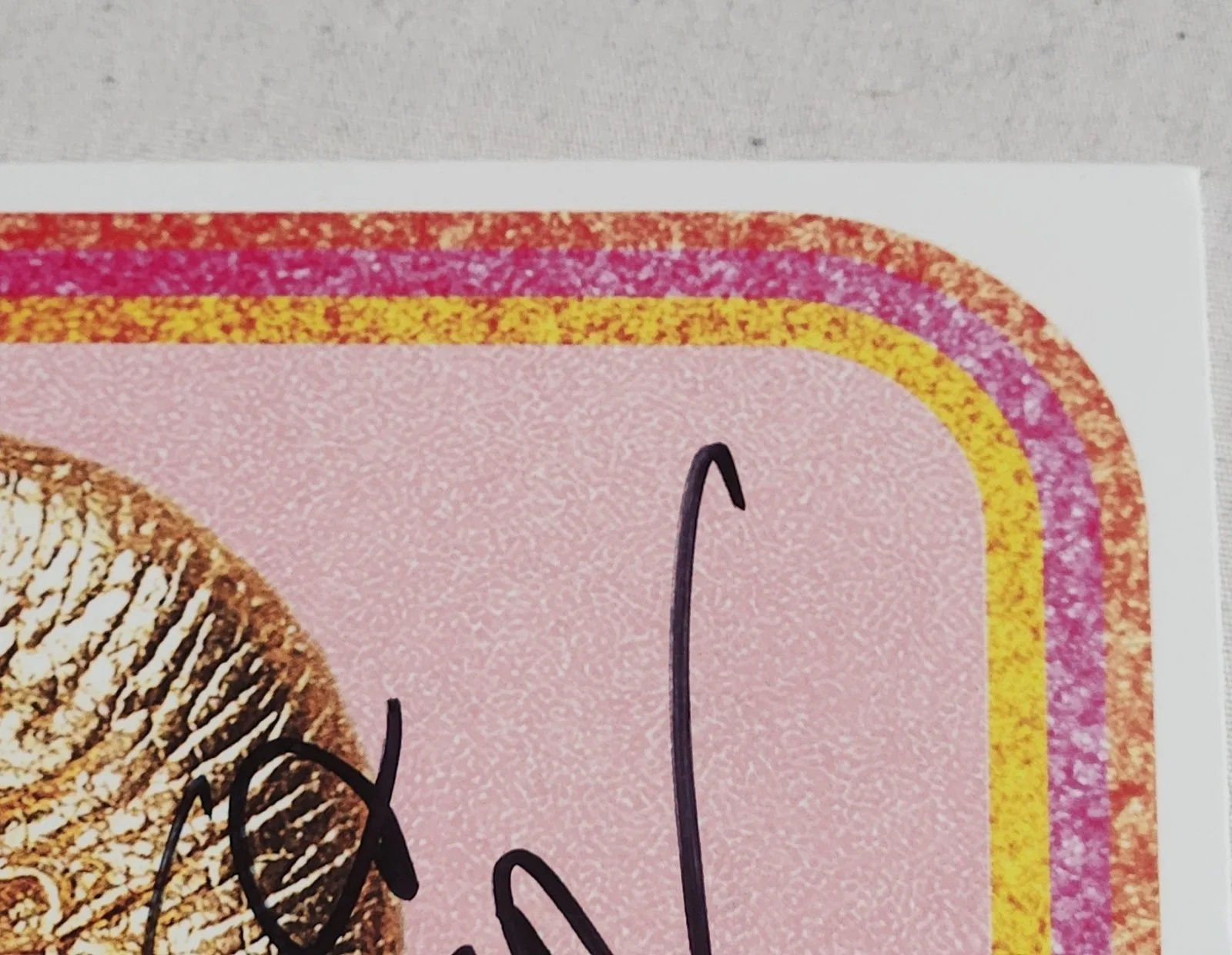 Lit Autographed Tastes Like Gold Vinyl LP, image 3