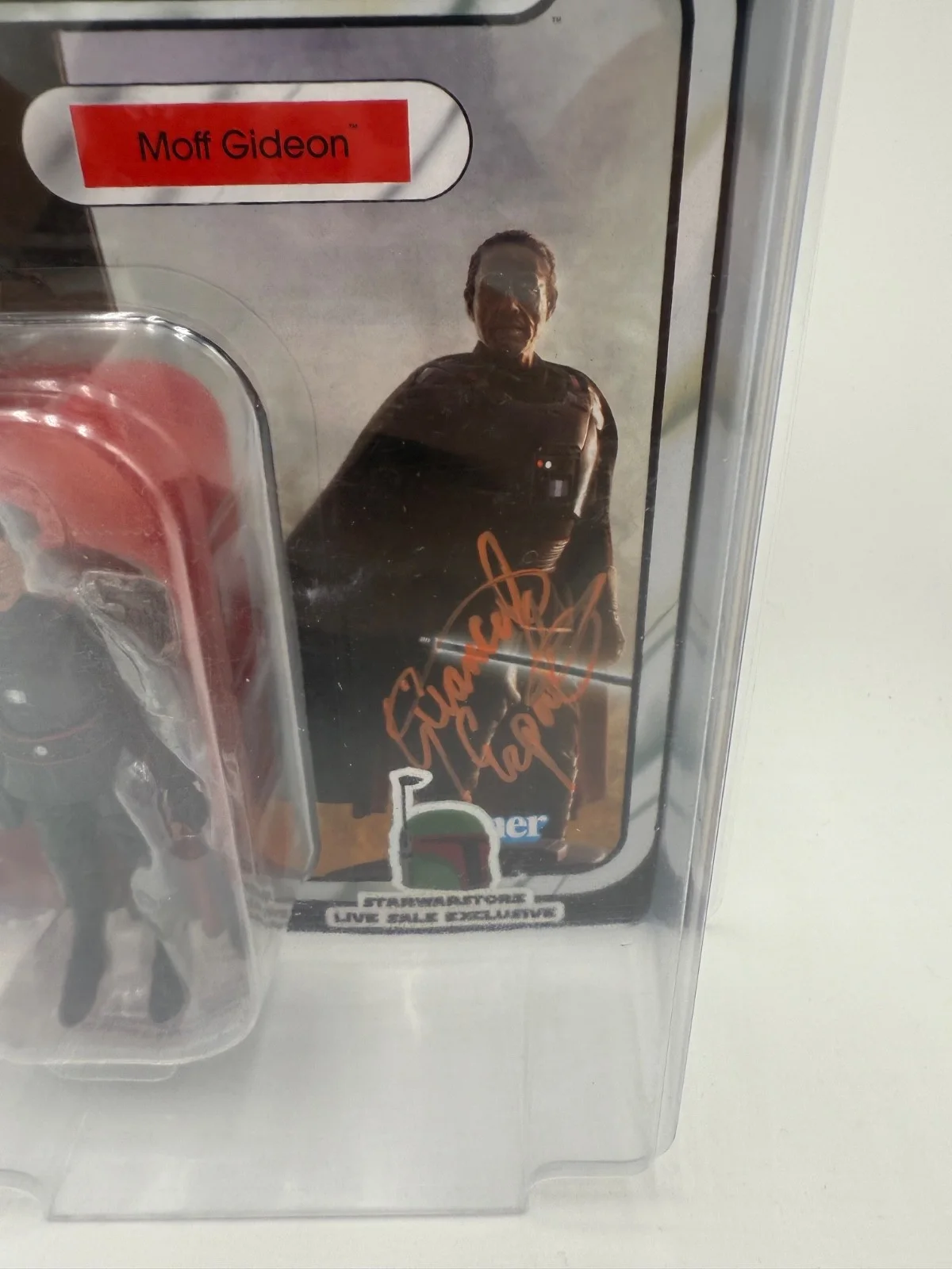 Giancarlo Esposito — THE MANDALORIAN MOFF GIDEON GIANCARLO ESPOSITO SIGNED ACTION FIGURE STARWARSTORE, image 2