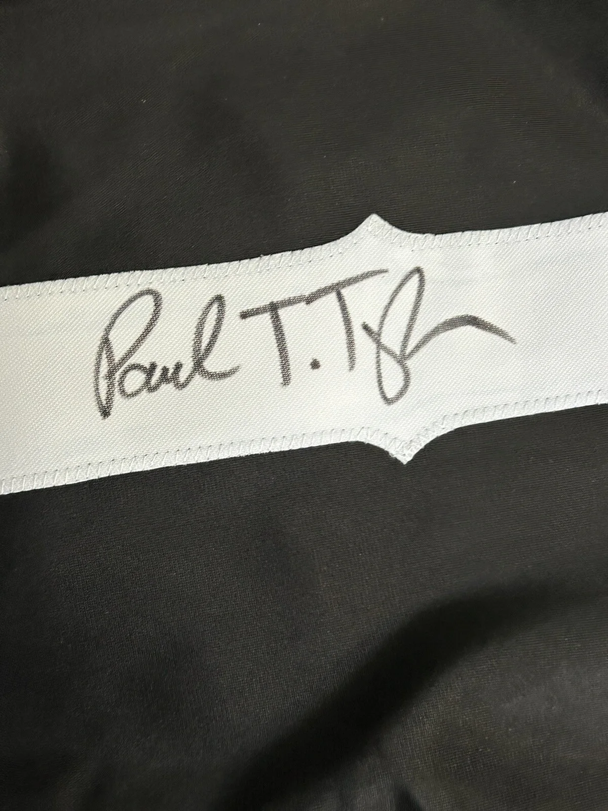 Paul T. Taylor / Pinhead — Paul T. Taylor Pinhead Signed Hellraiser "Cenobites" Hockey Jersey JSA COA XL, изображение 3