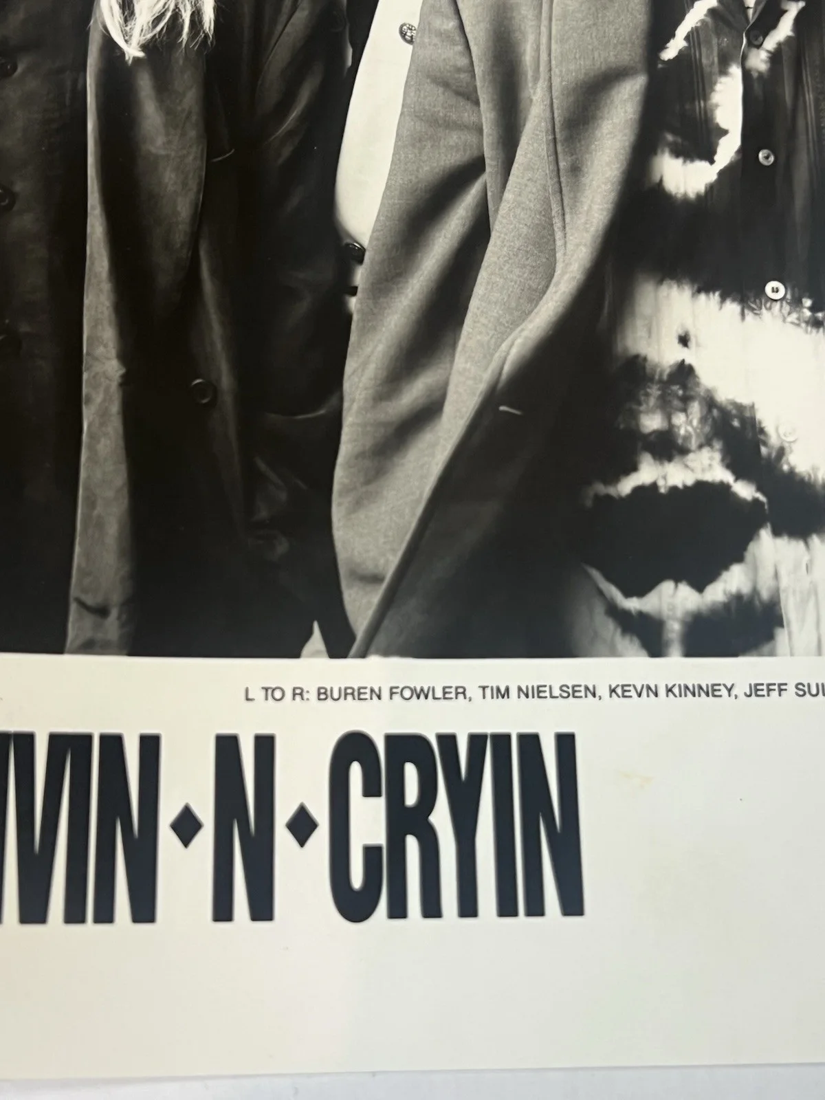 Drivin N Cryin Press Photo Signed Tim Nielsen Rock Band, изображение 3