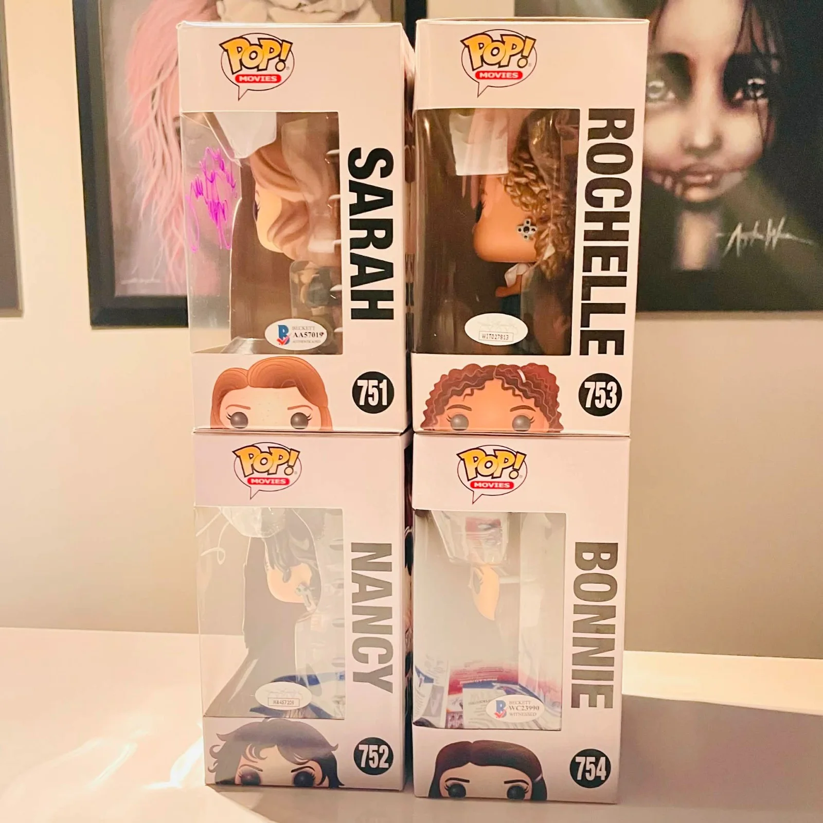 ROBIN TUNNEY, FAIRUZA BALK, RACHEL TRUE, NEVE CAMPBELL — ROBIN TUNNEY, FAIRUZA BALK, RACHEL TRUE & NEVE CAMPBELL SIGNED THE CRAFT SET LOT, изображение 3