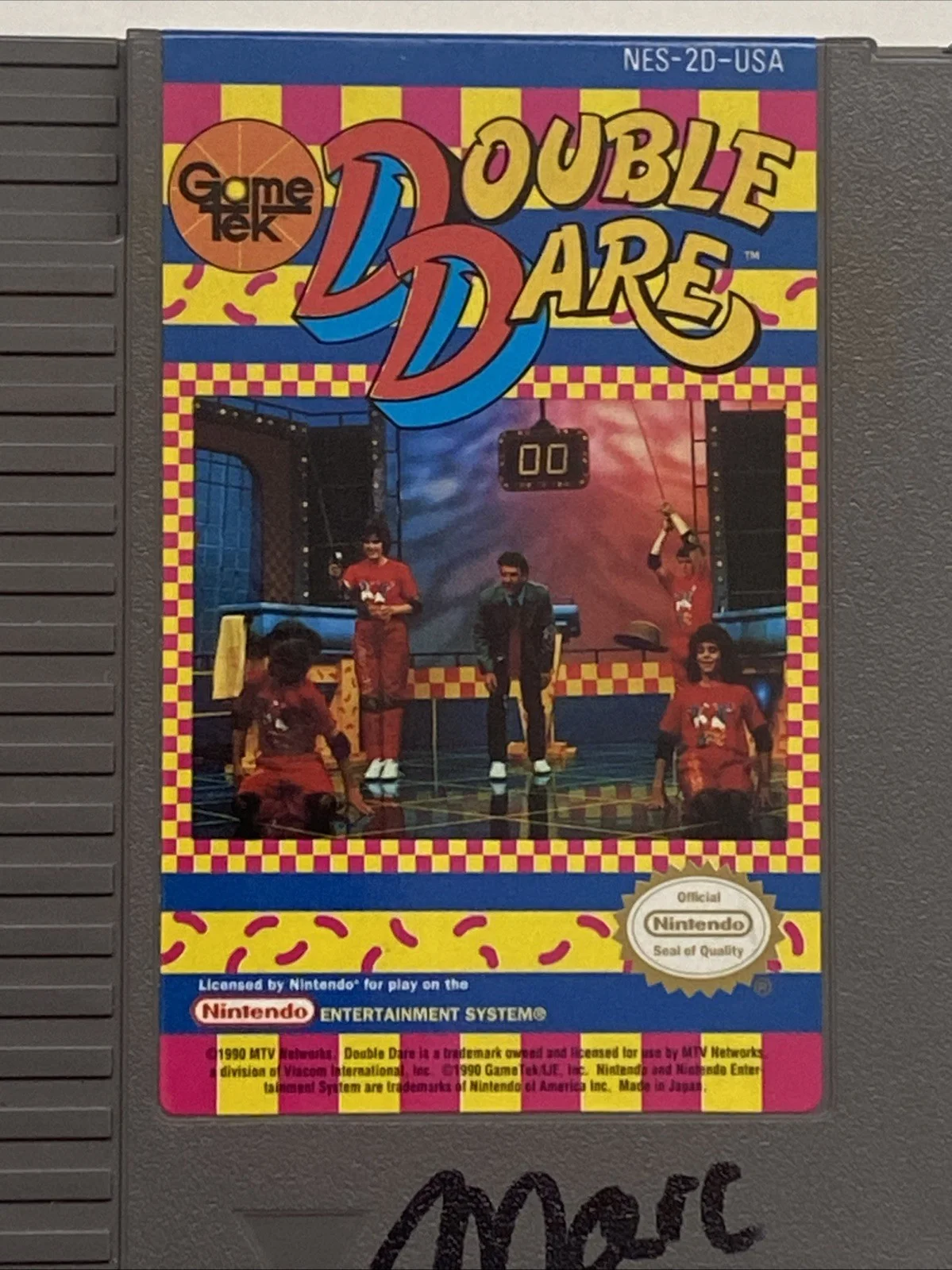 NES Double Dare Marc Summers Signed, изображение 2