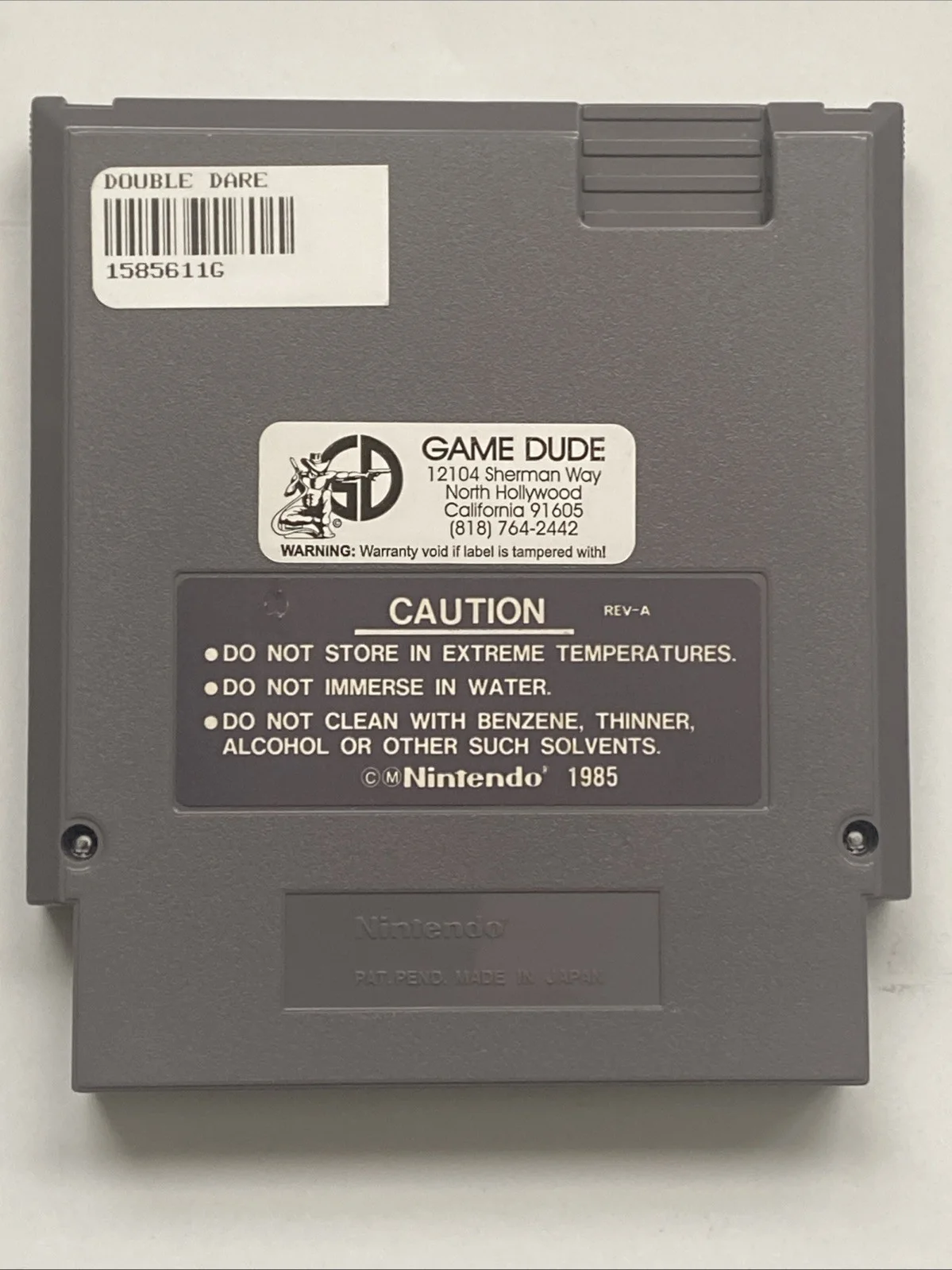 NES Double Dare Marc Summers Signed, изображение 4