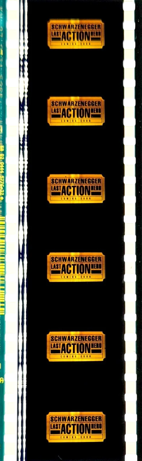 The Last Action Hero - 1993 - Rare Unmounted 35mm Film Cells Teaser, изображение 2