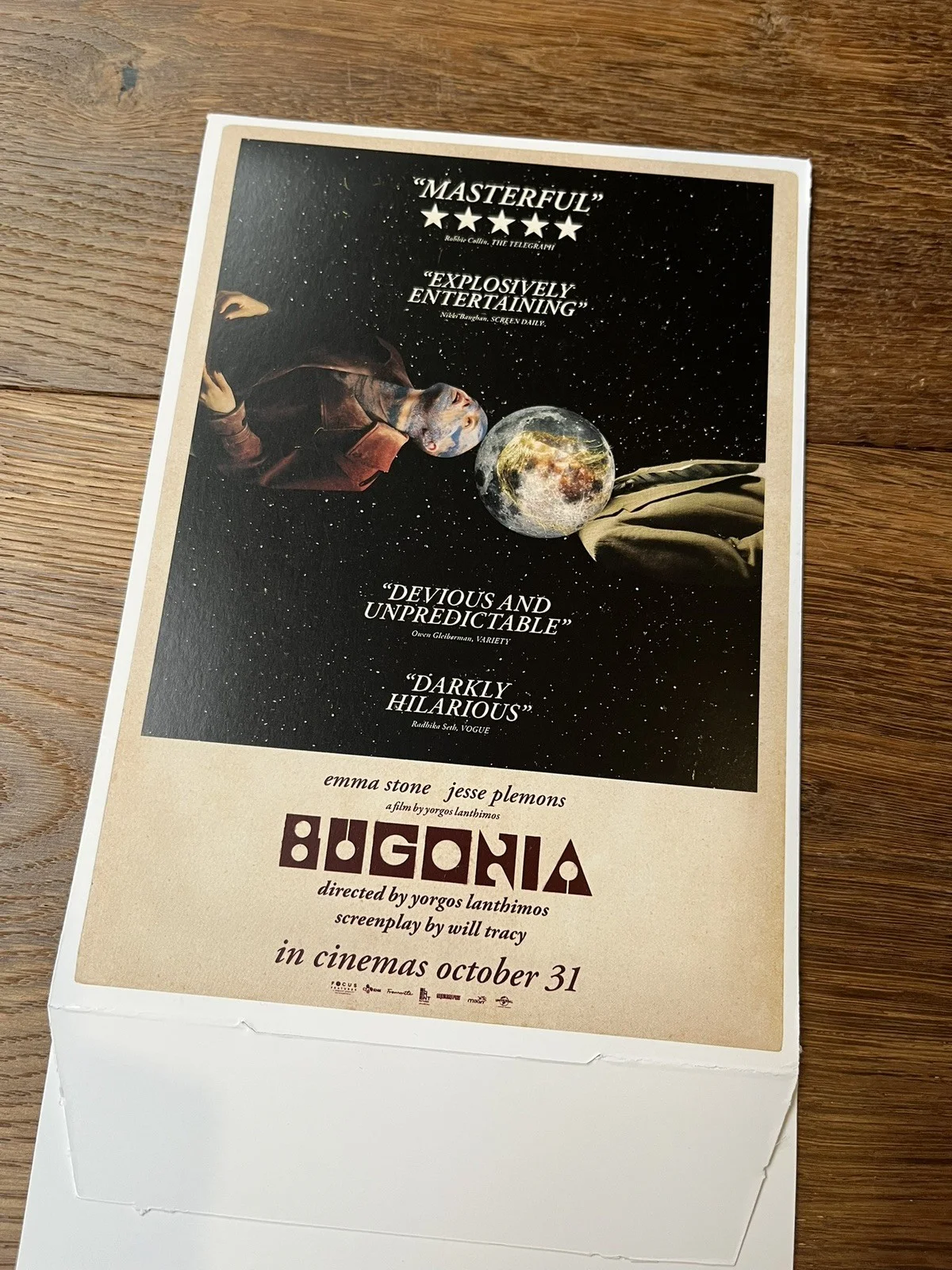 Bugonia (2025) Original Film Movie Promotional Tabletop Standee Display, image 4