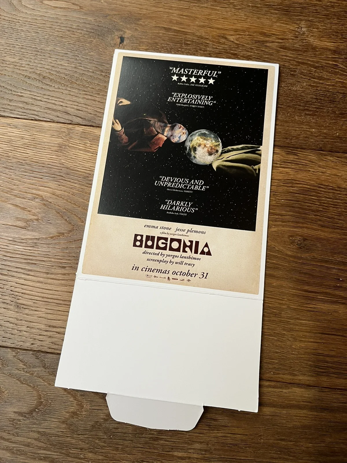 Bugonia (2025) Original Film Movie Promotional Tabletop Standee Display, image 5