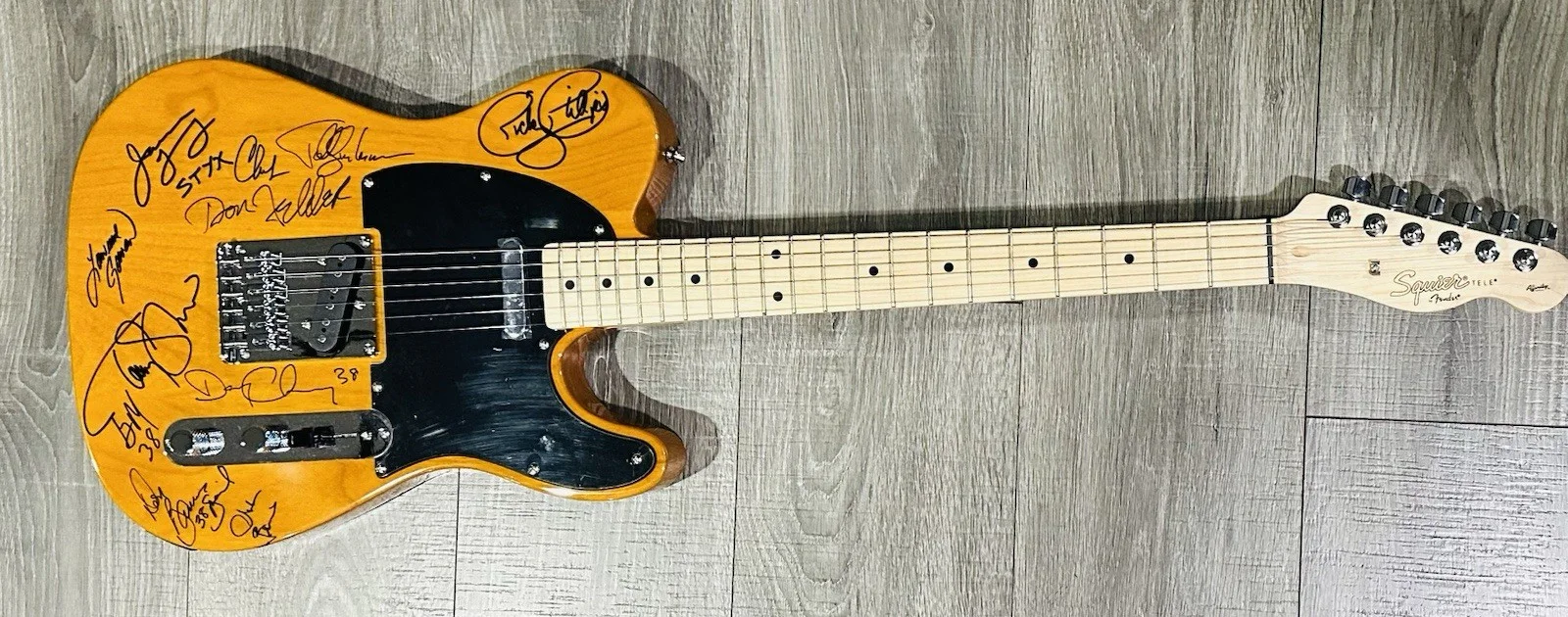EAGLES SIGNED GUITAR DON FELDER SIGNED GUITAR STYX SIGNED GUITAR 38 SPECIAL BAND, изображение 2