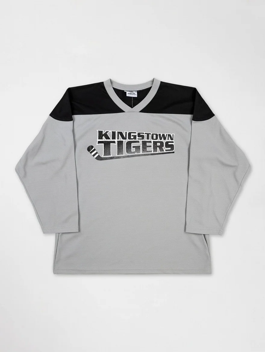 Authentic Screen-Used KINGSTOWN TIGERS Jersey - Mayor of Kingstown TV Prop & COA, image 2