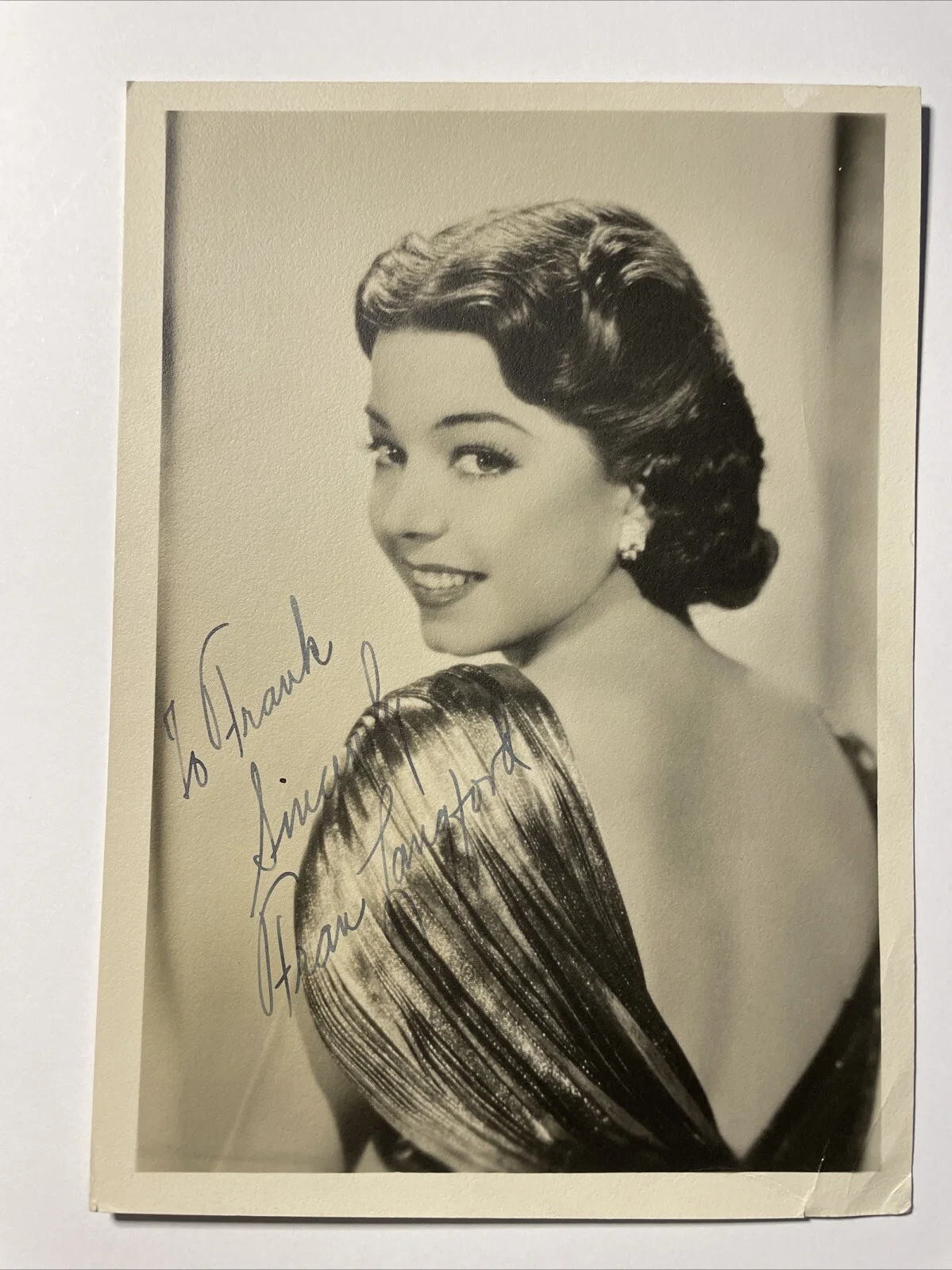 Frances Langford — FRANCES LANGFORD AUTOGRAPH Photograph Picture COA signed Classic Movies FRAN MT, изображение 3