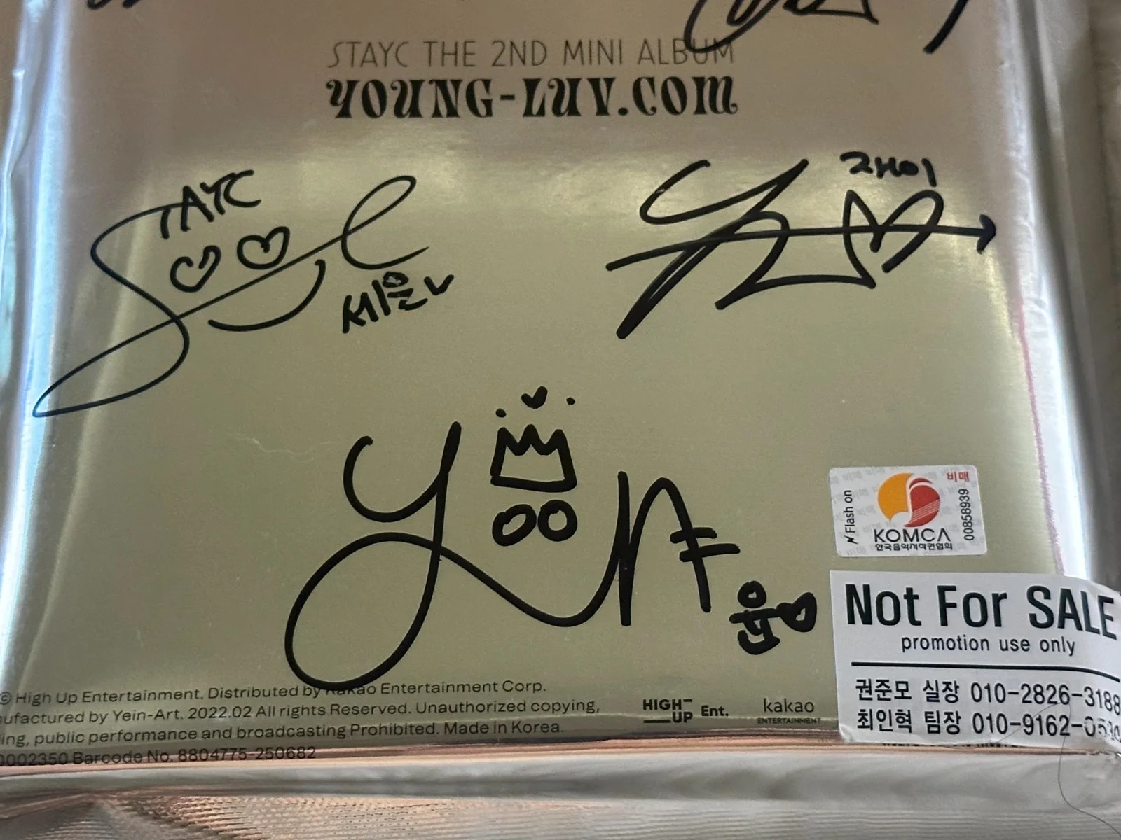 Stay C - ALL MEMBER Autograph(Signed) PROMO ALBUM KPOP, изображение 3
