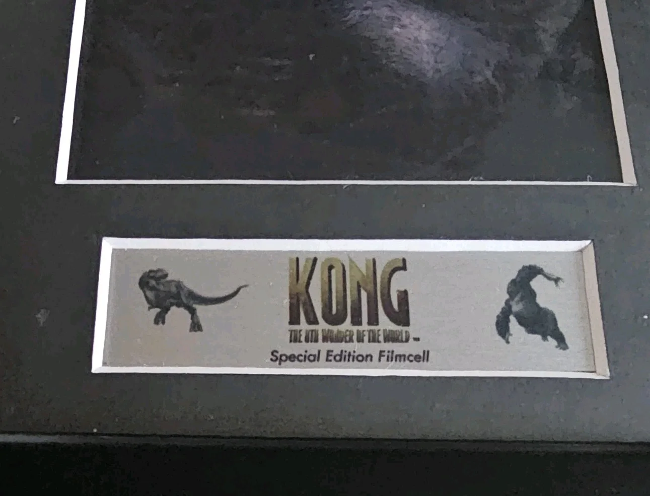 King Kong Limited Edition Framed Movie Filmcell Certificate Of Authenticity, изображение 2