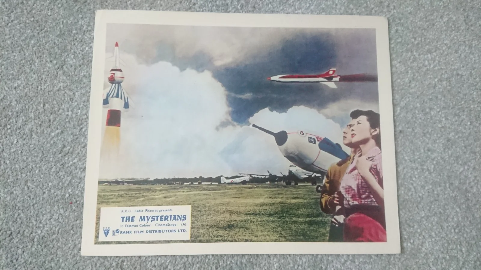 The Mysterians 1959 Inoshiro Honda 6 Original Vintage UK FOH Lobby Cards, изображение 5