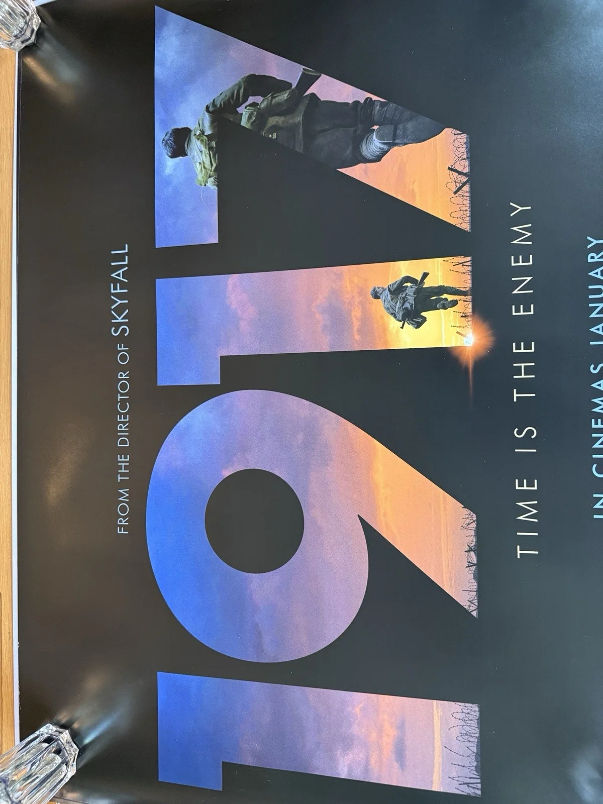 1917 (2019) Original UK Quad Cinema Poster 30x40 Sam Mendes War Film, изображение 2