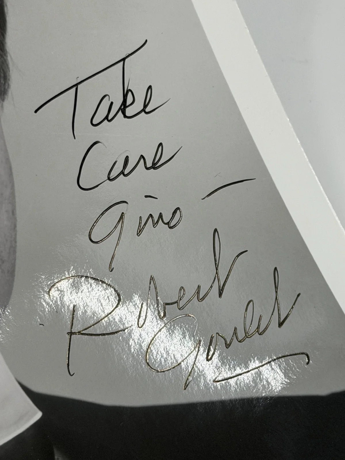 Robert Goulet Signed Photo Autograph Vintage Broadway Hollywood Portrait, image 4