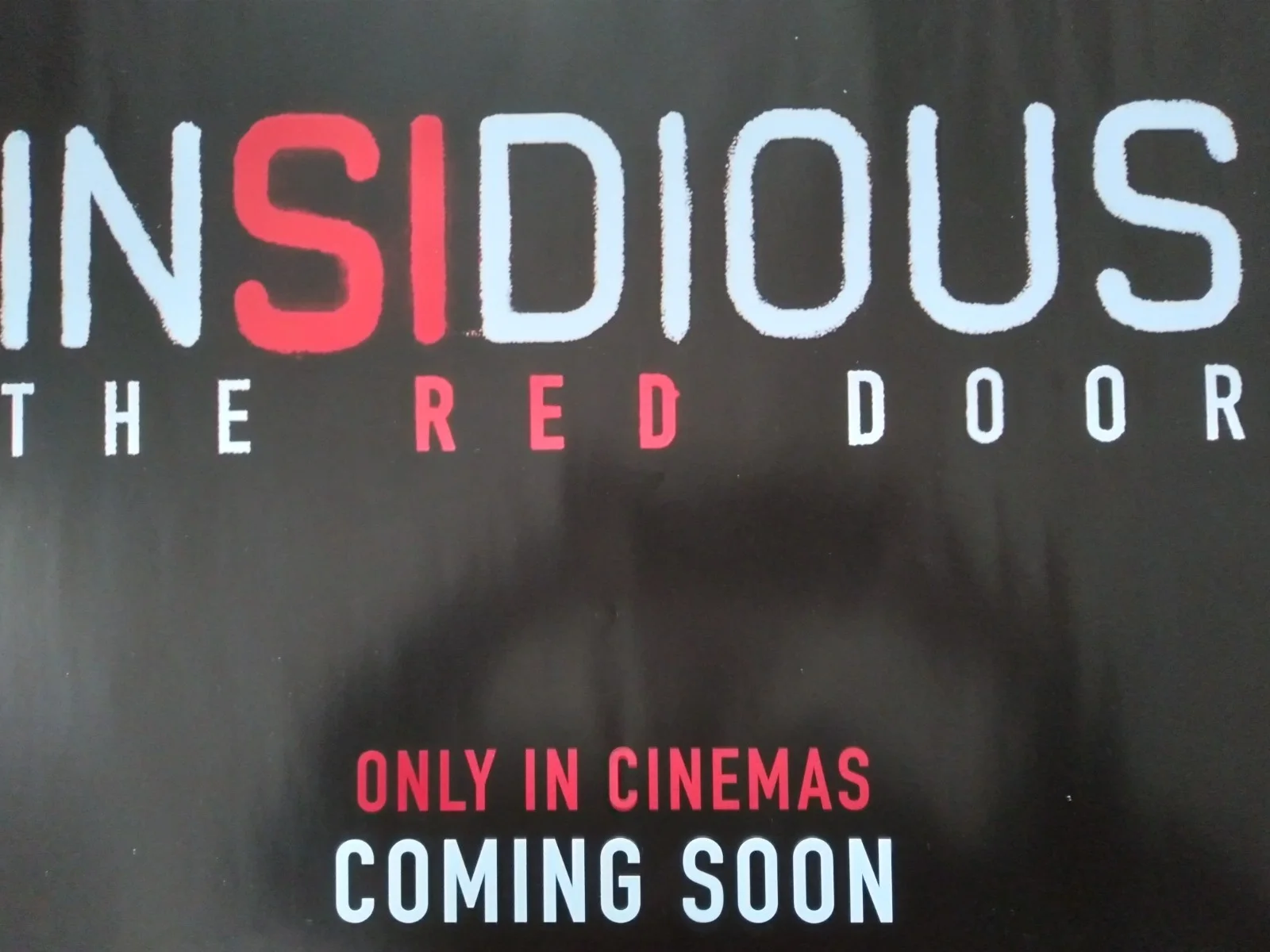 Insidious: The Red Door original movie 2023 poster UK quad, изображение 2