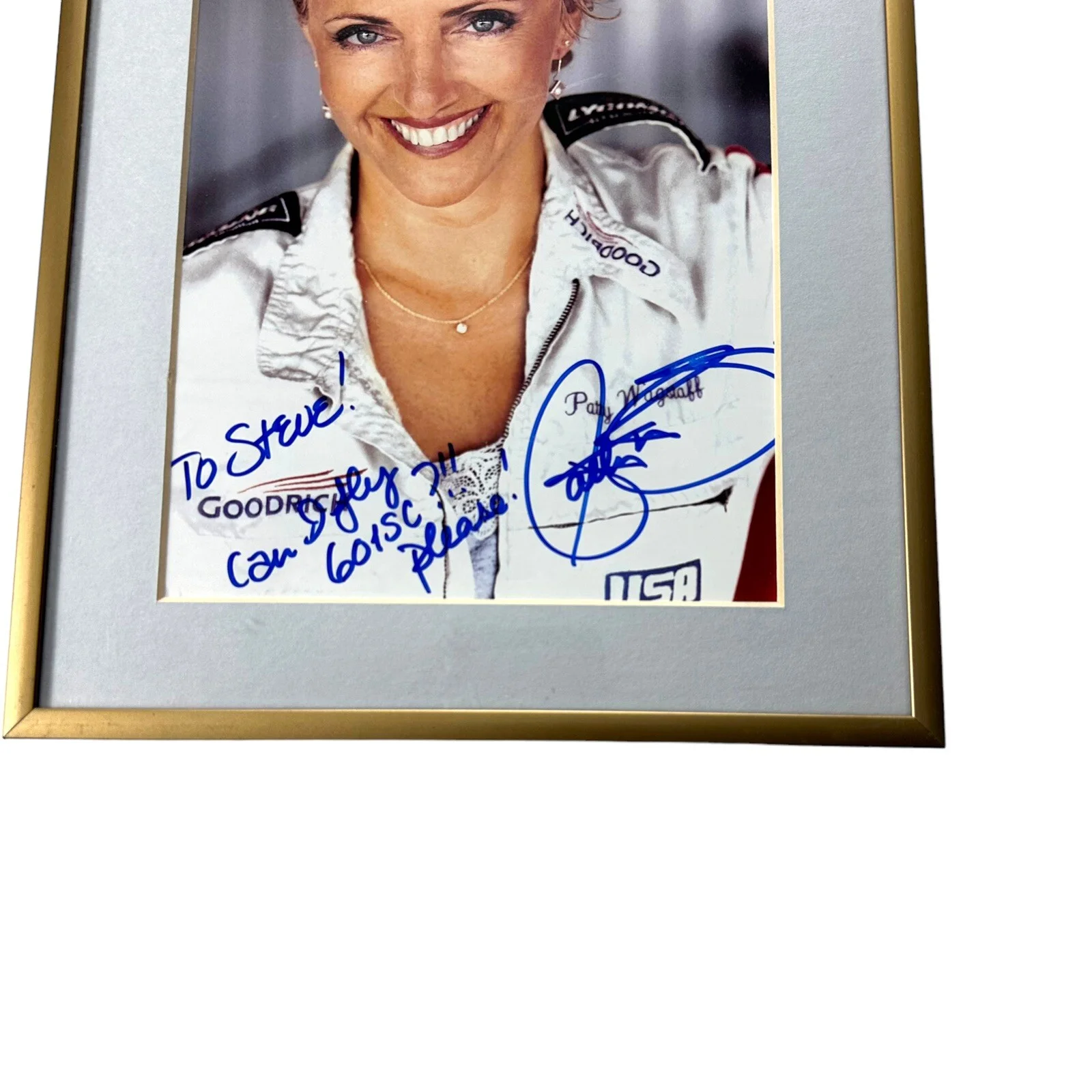 Patty Wagstaff — Patty Wagstaff Aerobatic Champion 8”x10” Autographed Color Photo Matted Framed, изображение 3
